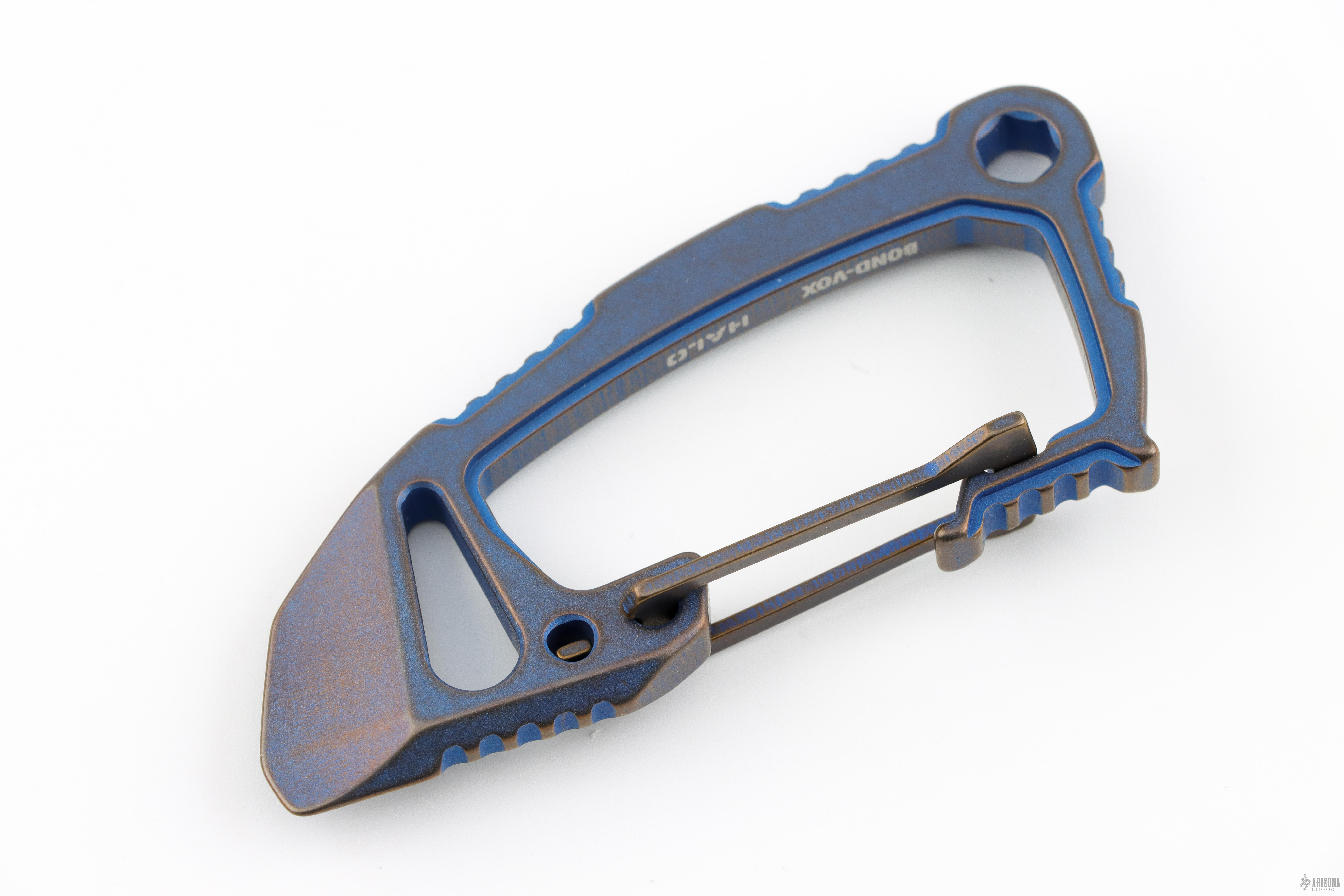 Halo Carabiner - Titanium - Arizona Custom Knives