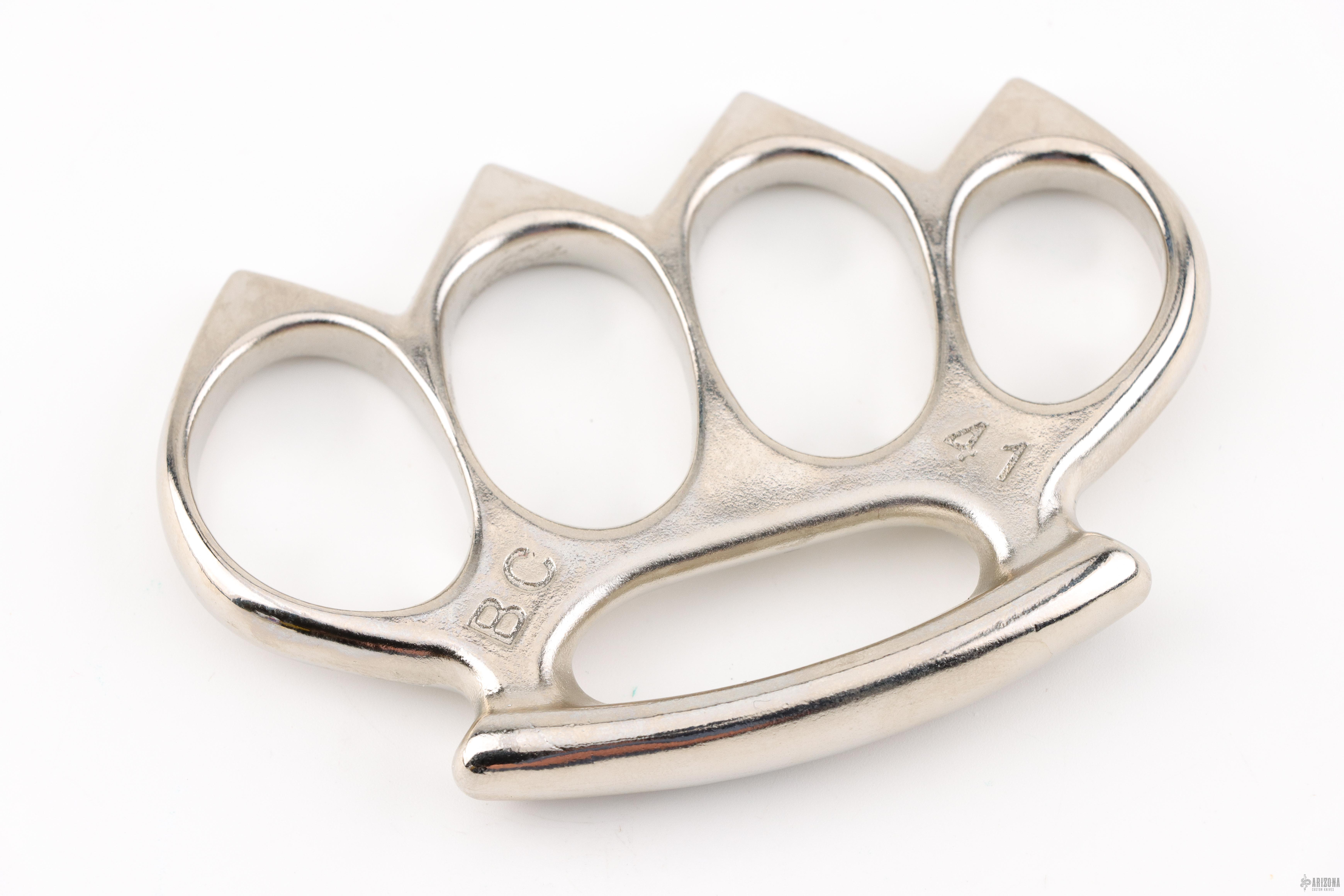 BC41 Knuckle - Nickel Plated Steel - Arizona Custom Knives