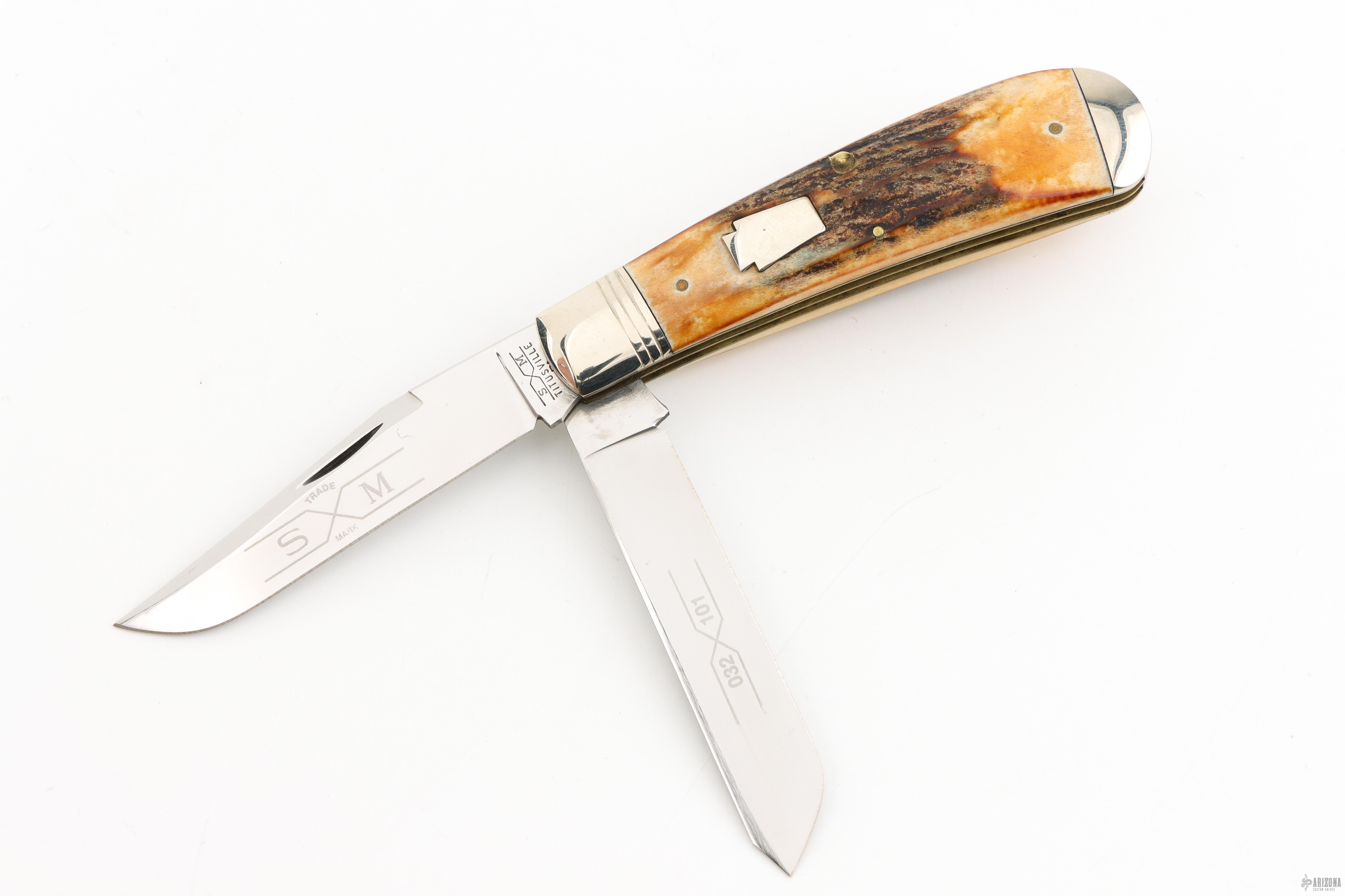 2-Blade Jumbo Trapper 1995 - Arizona Custom Knives