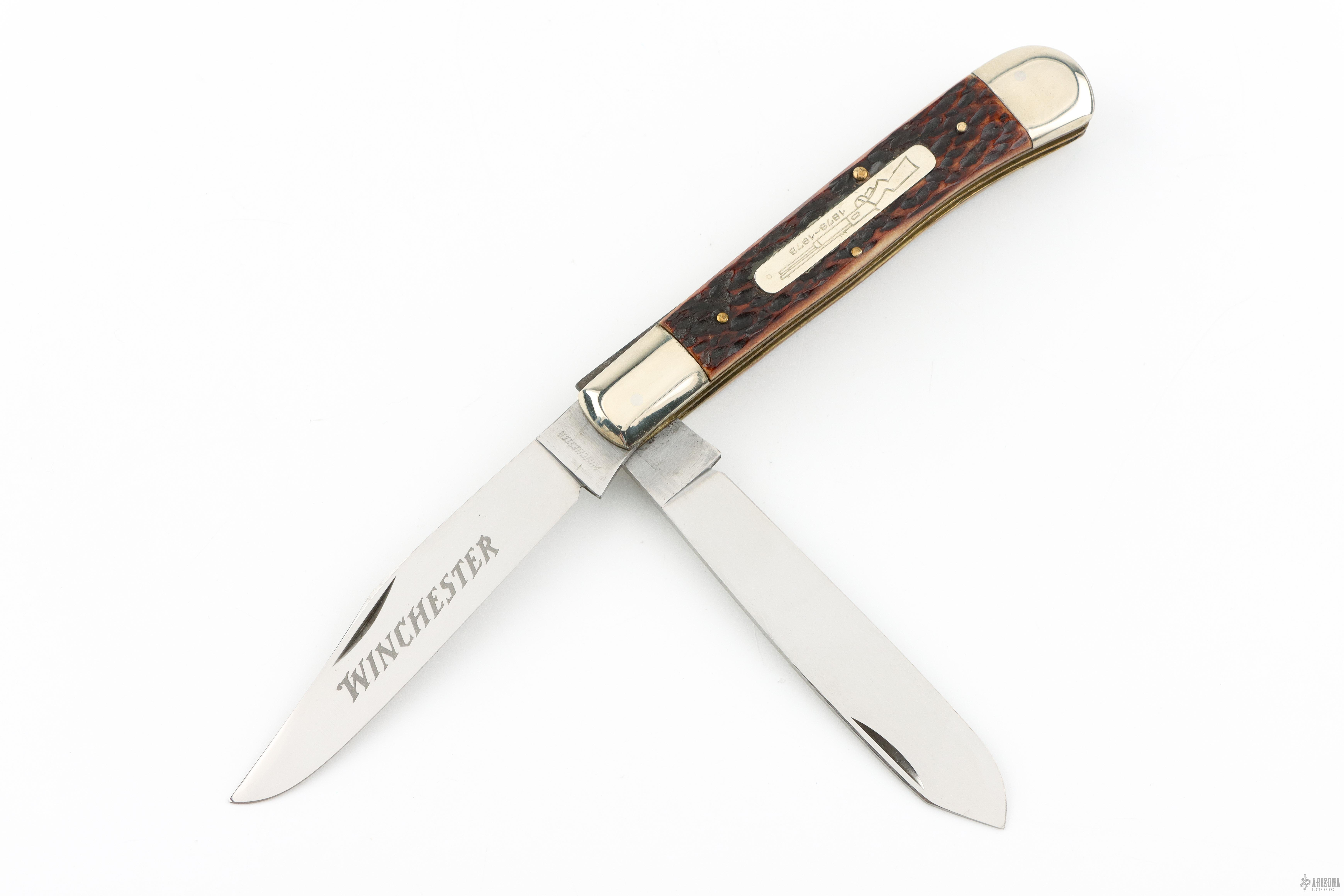 Large 2-Blade Trapper 1973 100-Year - Arizona Custom Knives