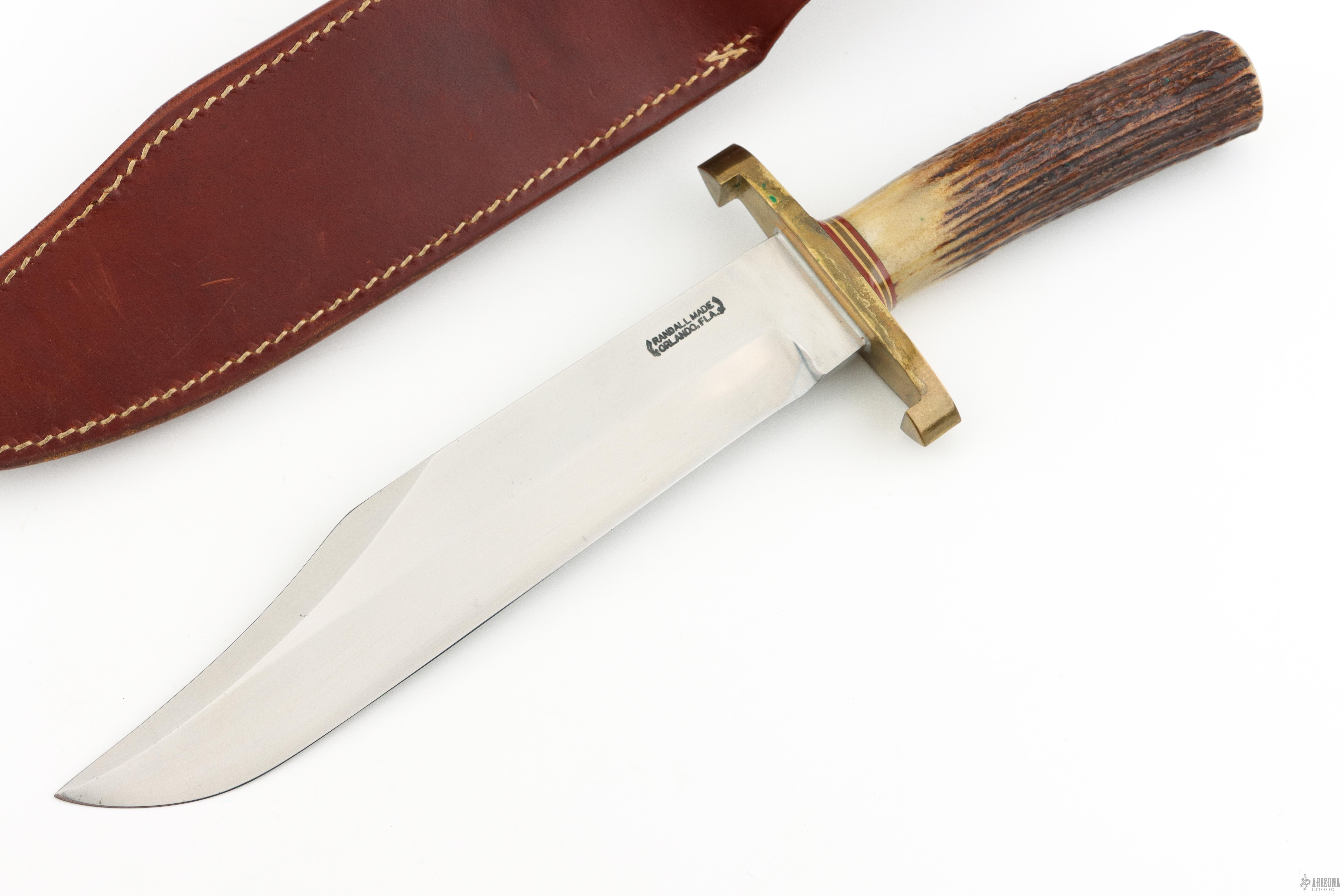 Model 12-9 Sportsman Bowie - Stag - Arizona Custom Knives