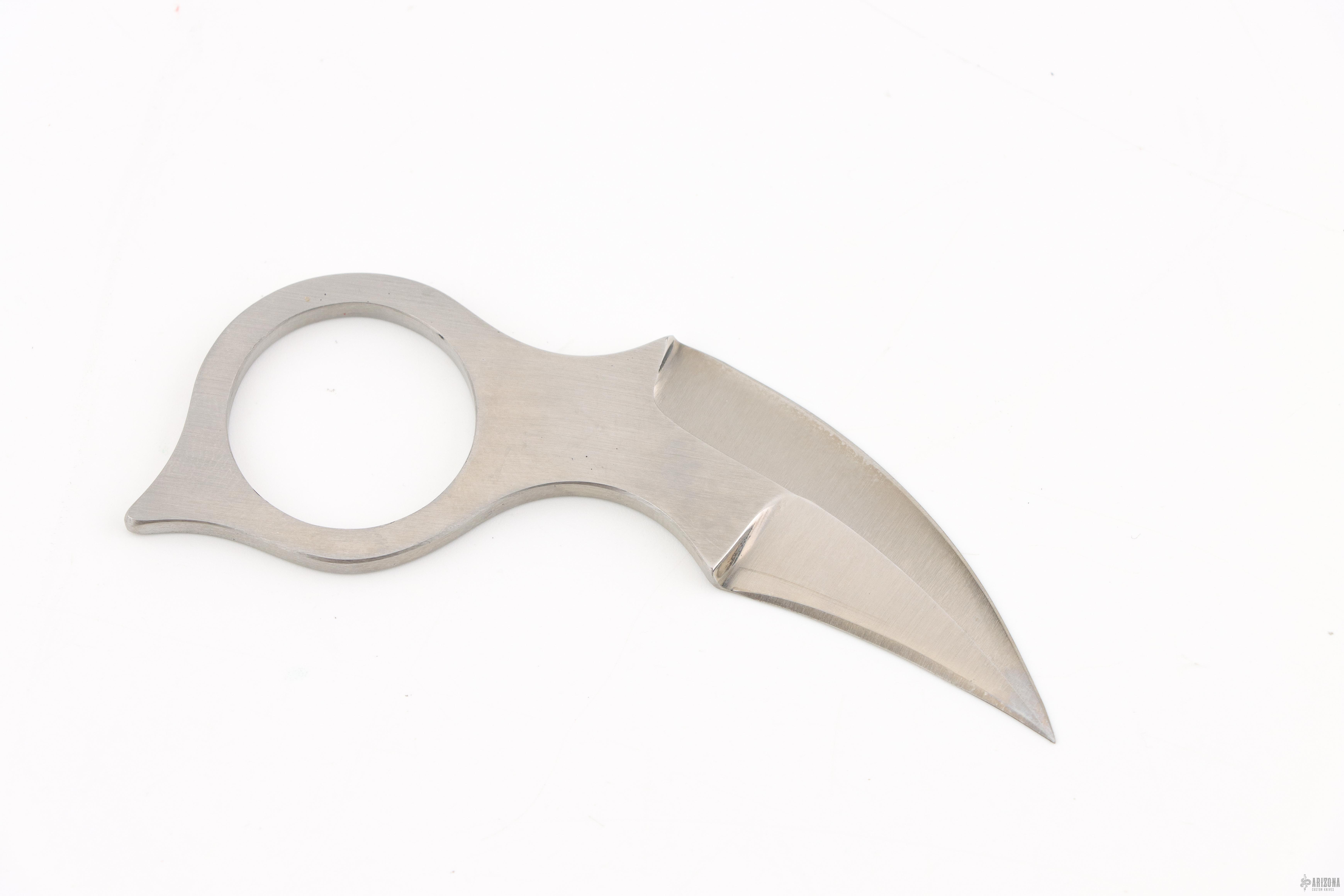 Small Ringed Knife Ringed Claw Knife - Arizona Custom Knives