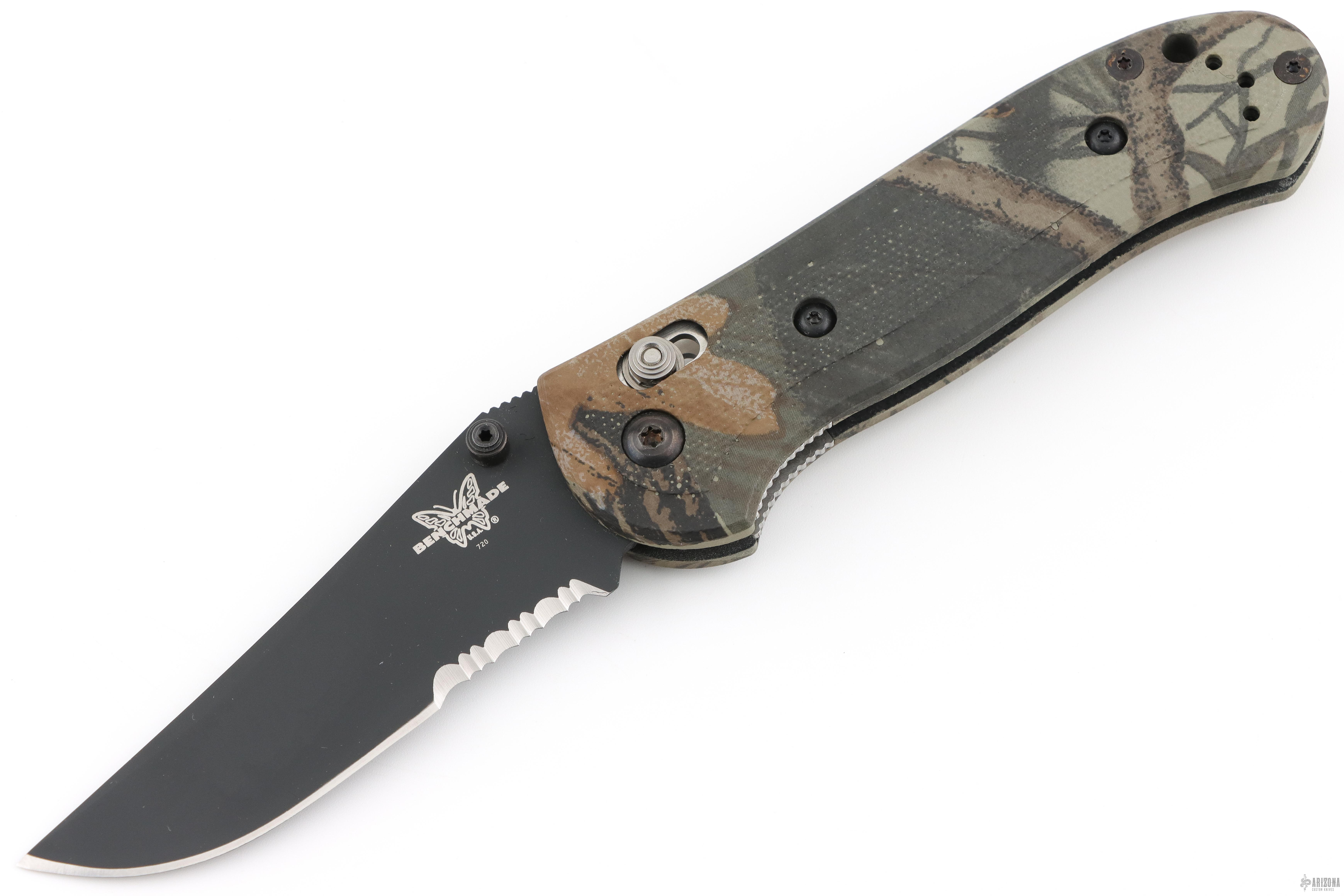 720SBTRT Pardue Folding Bowie Axis Real Tree - Arizona Custom Knives
