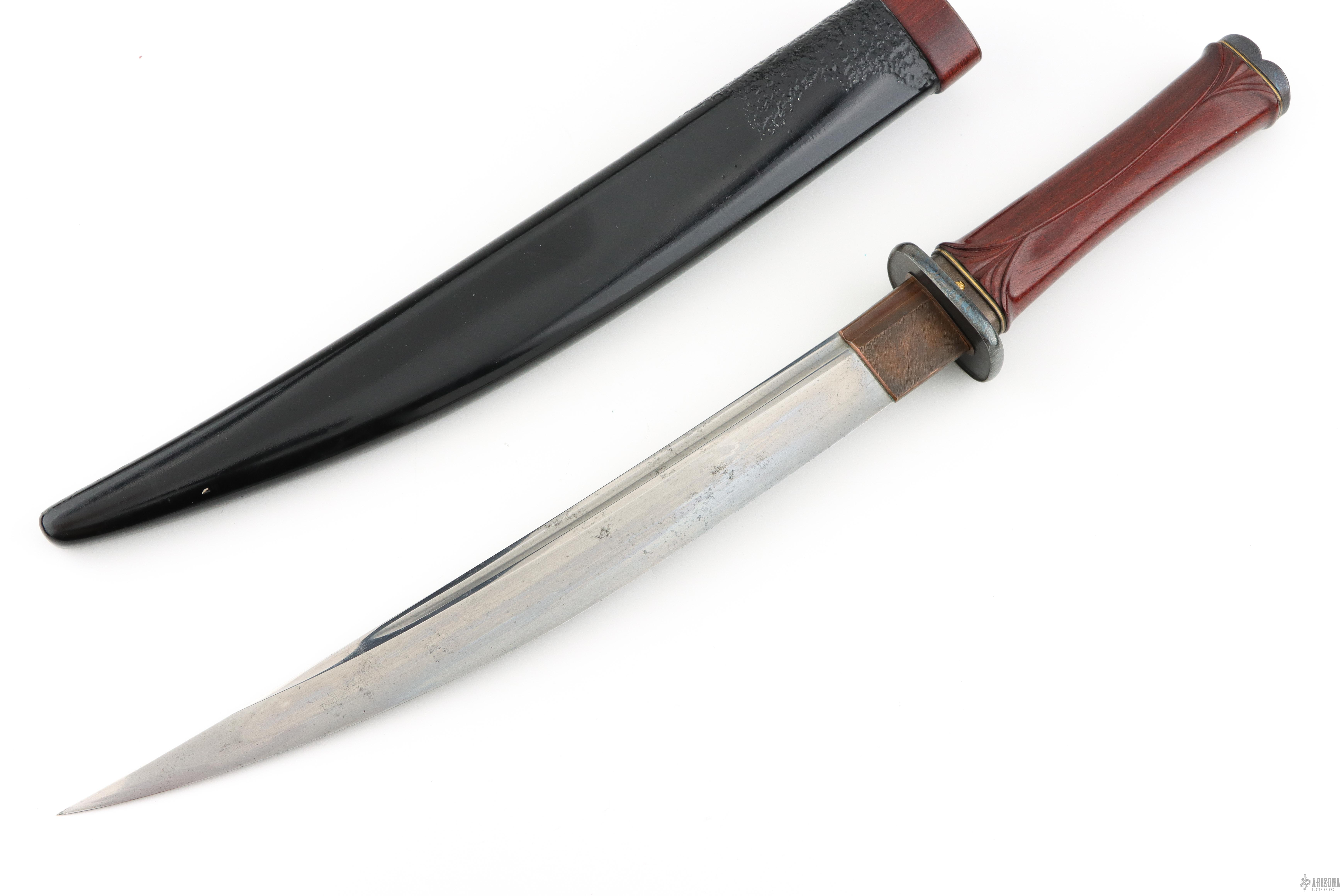 Osoraku-Zukuri Style Tanto - Arizona Custom Knives