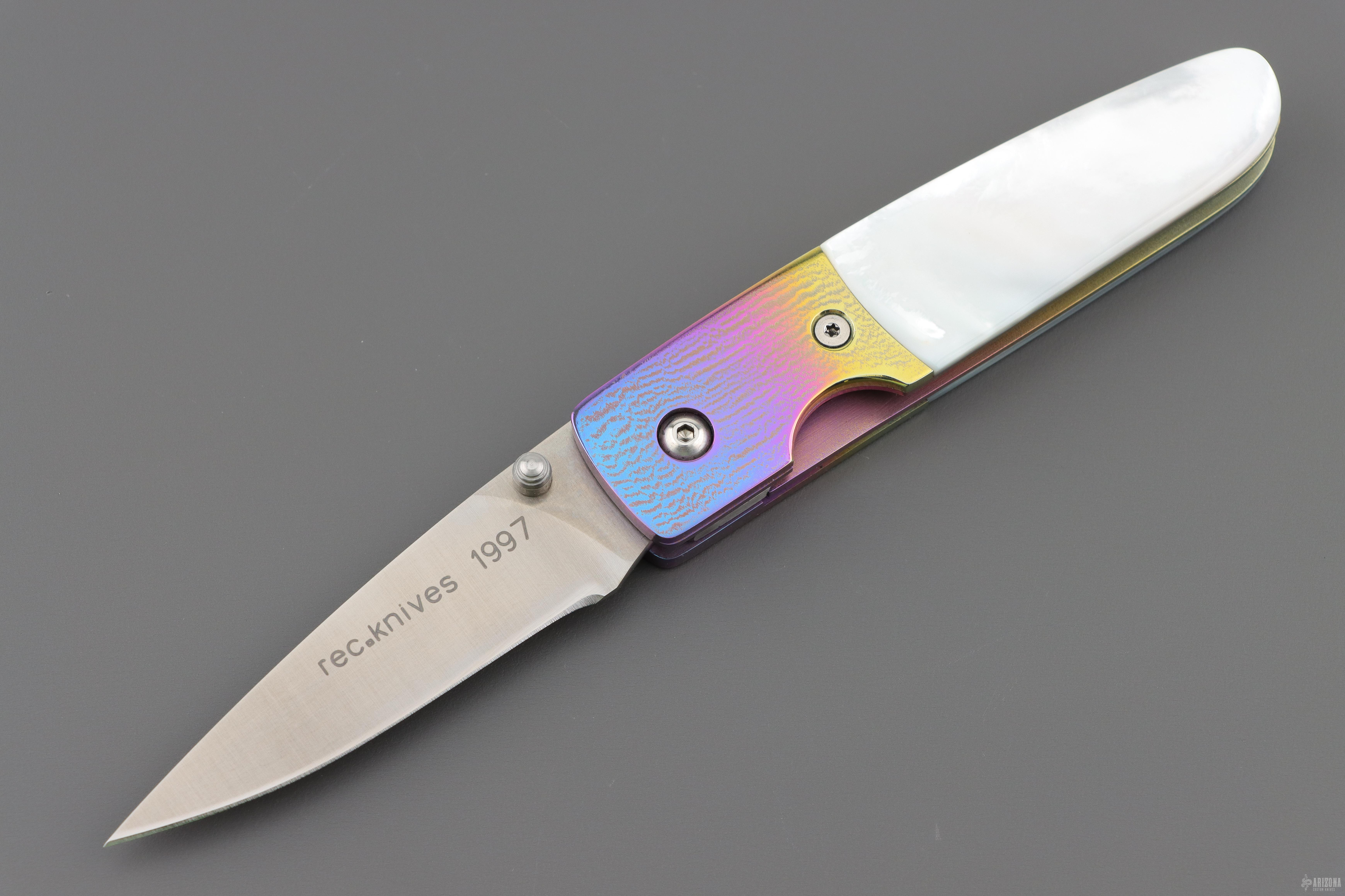 850 Mel Pardue Design Liner Lock - REC.Knives 1997 - Arizona