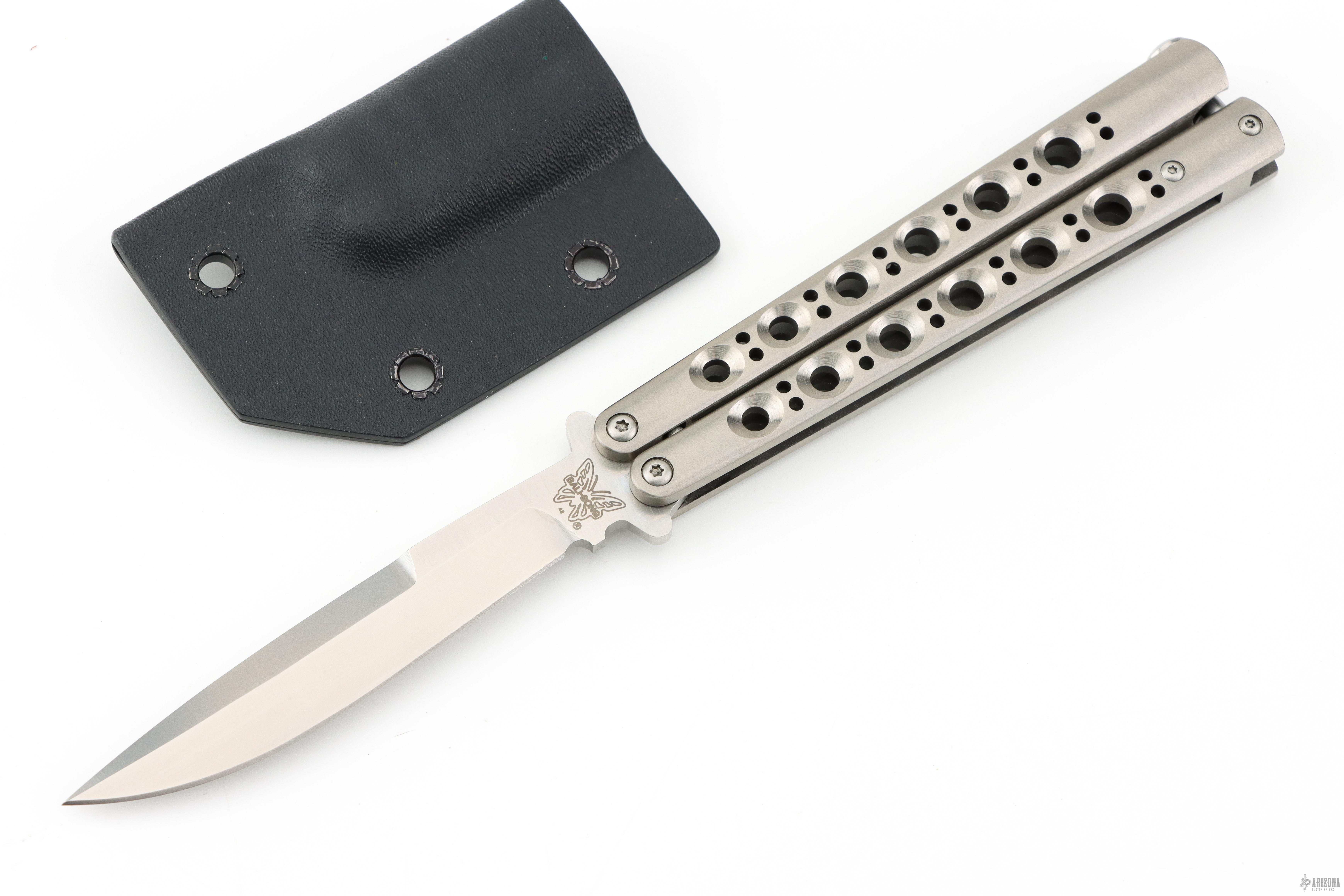 Model 42 Balisong - Titanium - Arizona Custom Knives