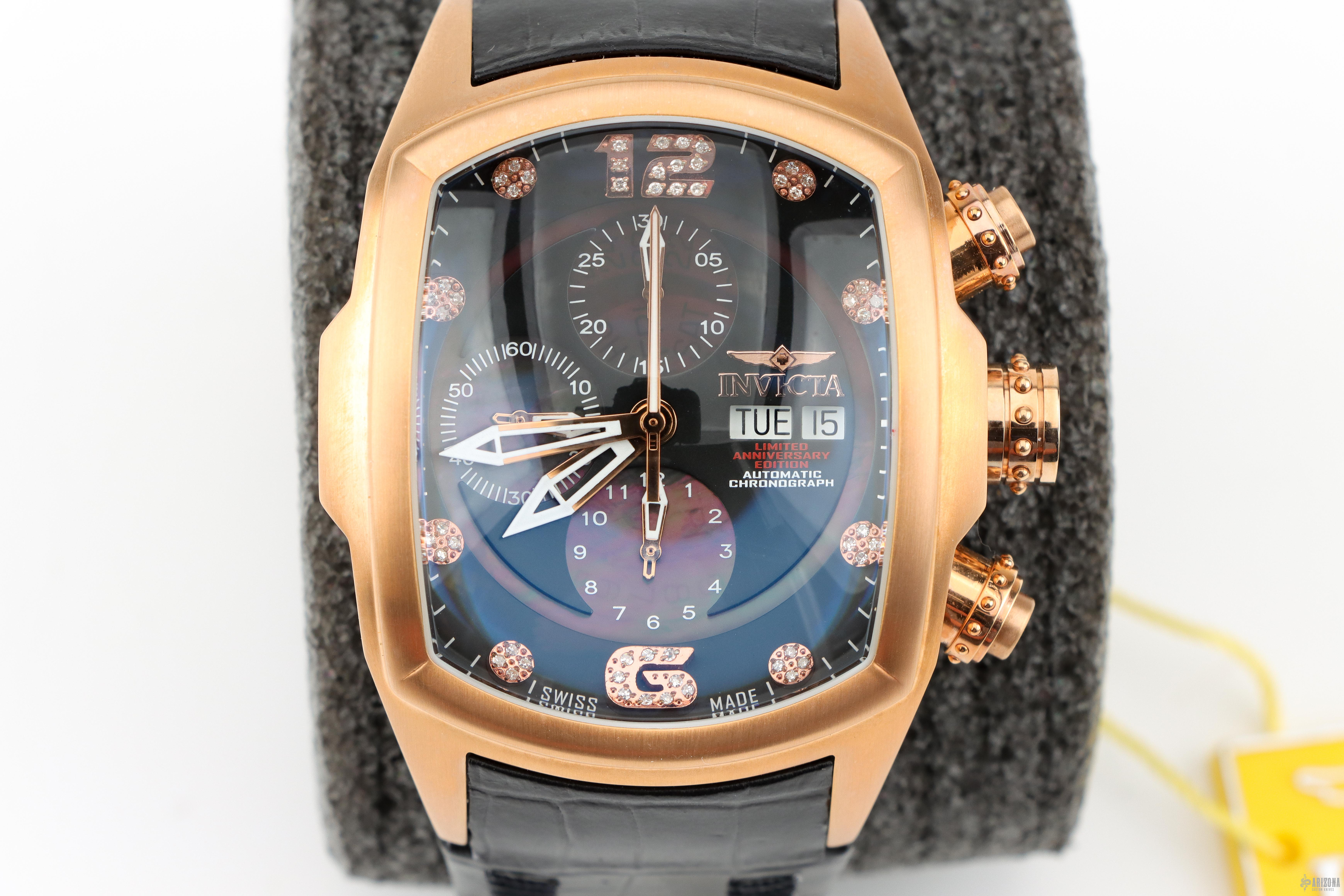 Invicta Model 0514 Lupah Men's Watch - Arizona Custom Knives