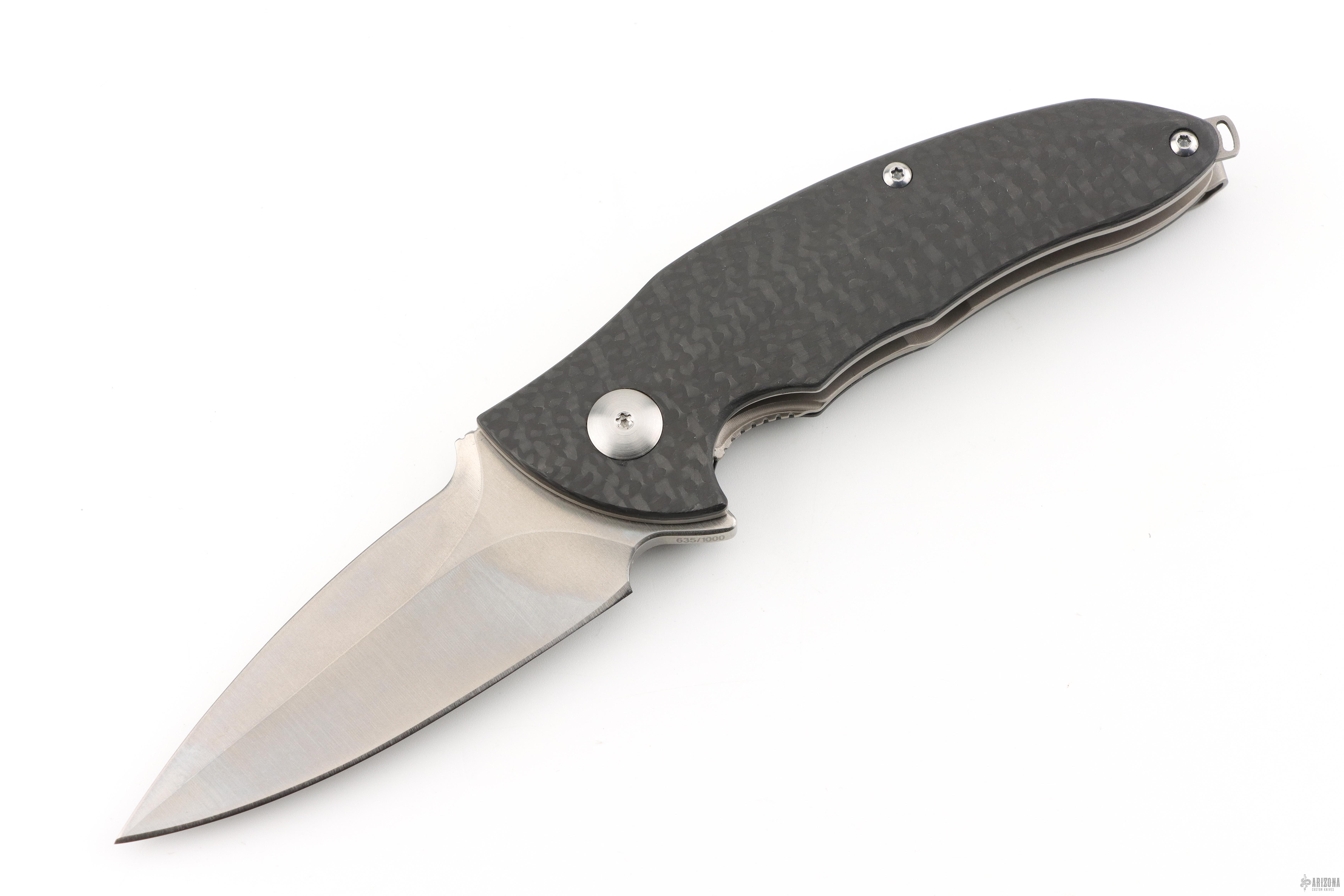 Caliber CF Flipper #635/1000 - Arizona Custom Knives