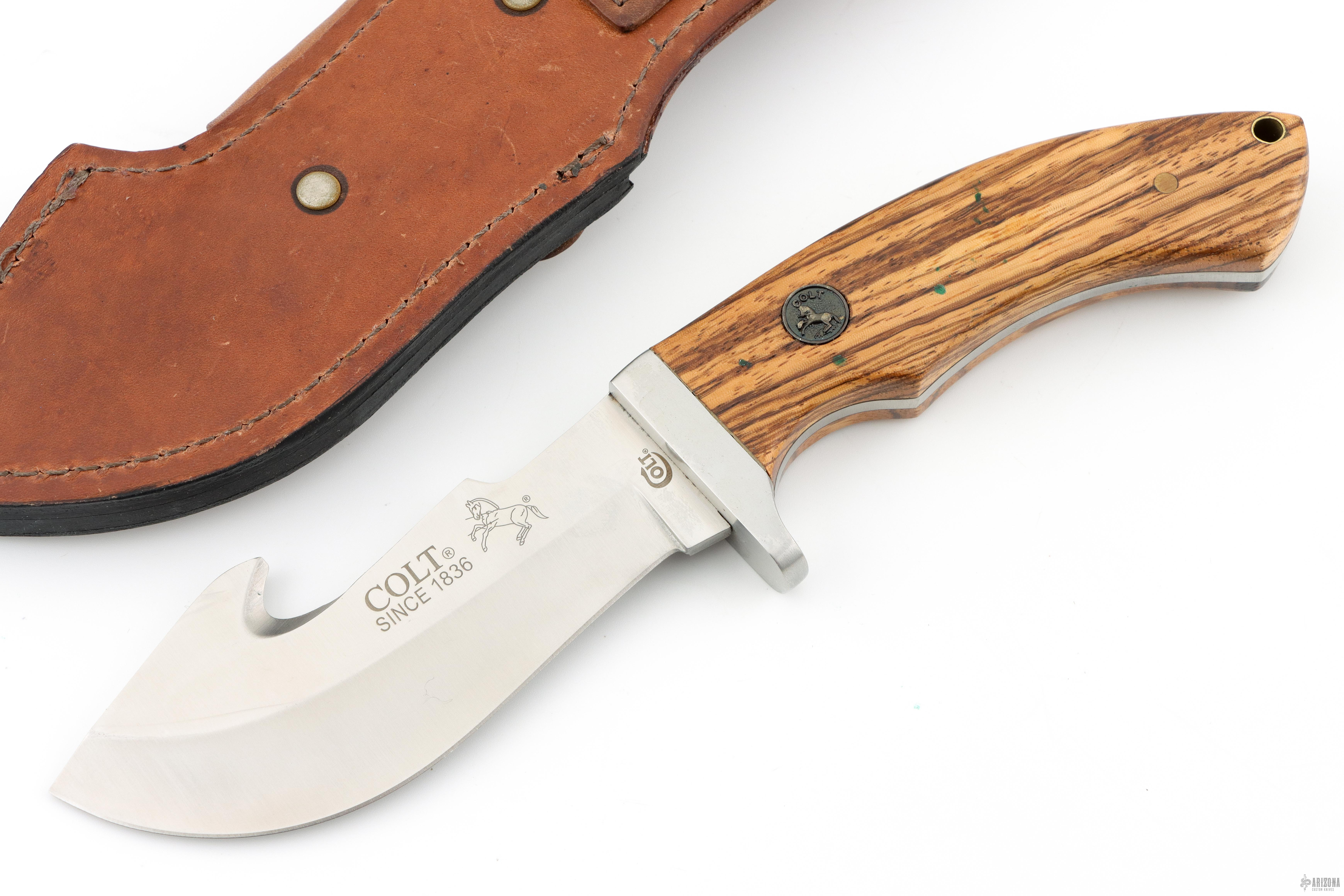 CT7Z Serengeti Skinner - Ziricote - Arizona Custom Knives