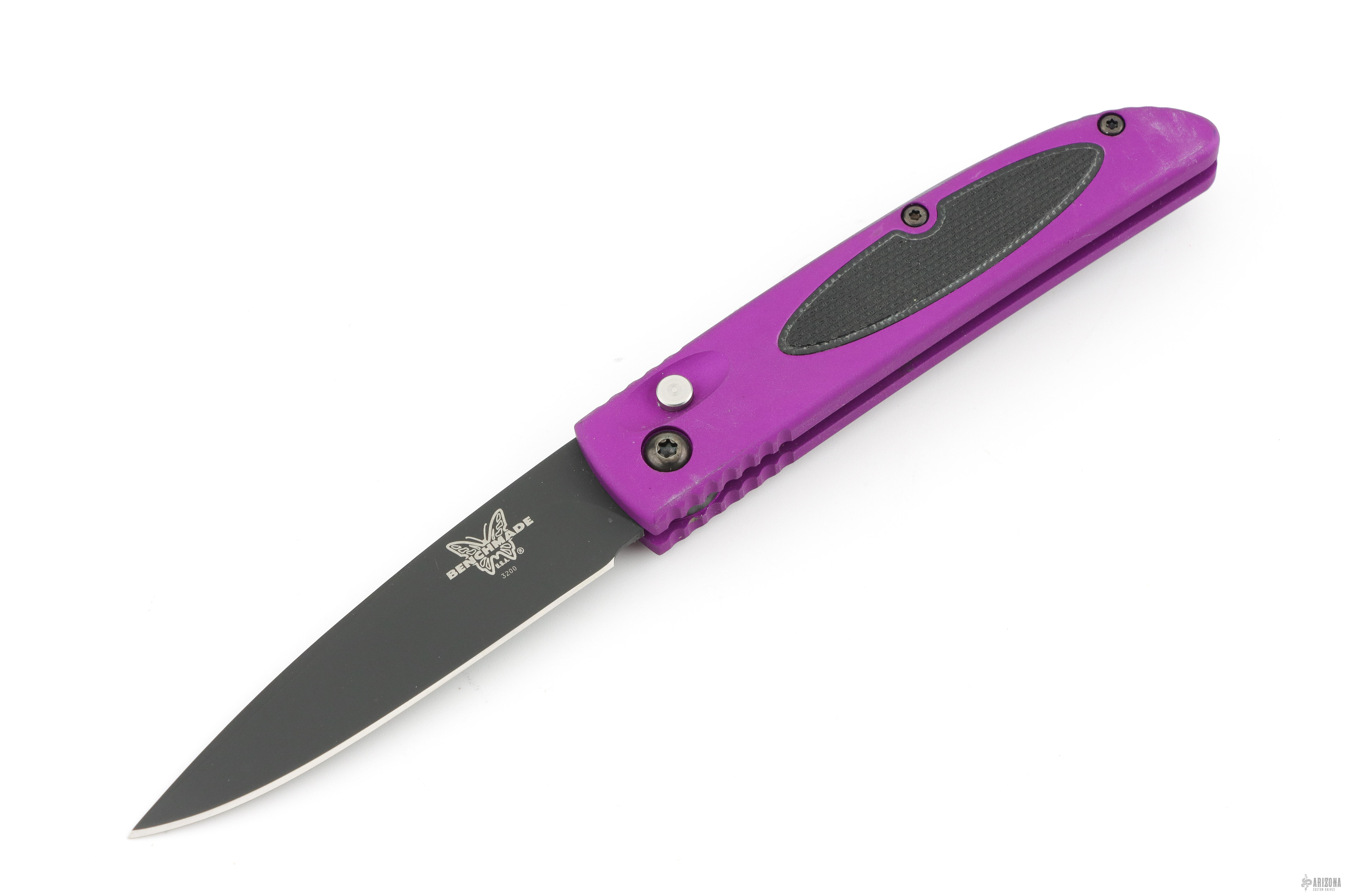 3200SBT-PUB Pardue Auto Purple/BLK #01/25 - Arizona Custom Knives
