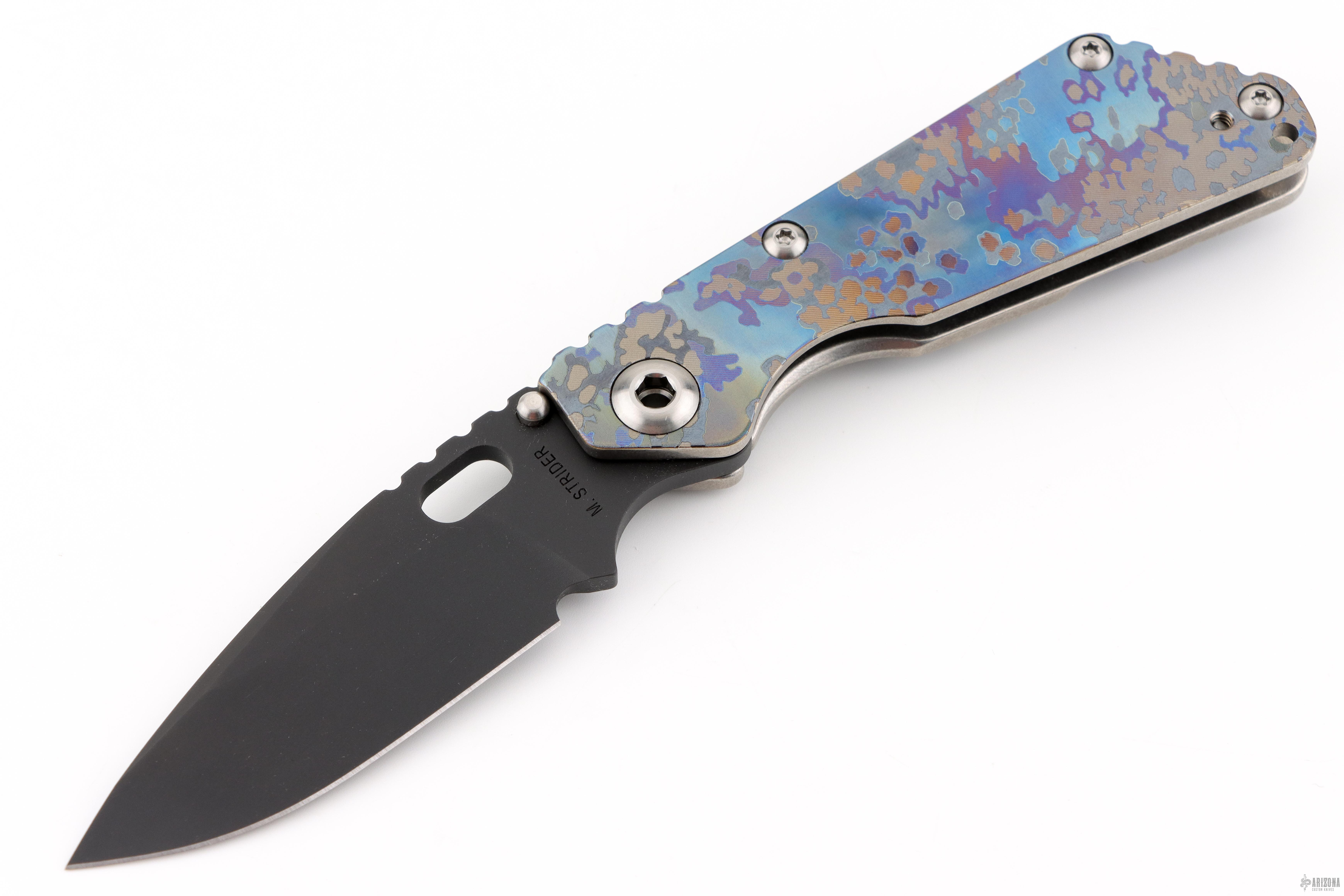 MS SNG Full Ti - PD#1 Partizan Camo - Arizona Custom Knives