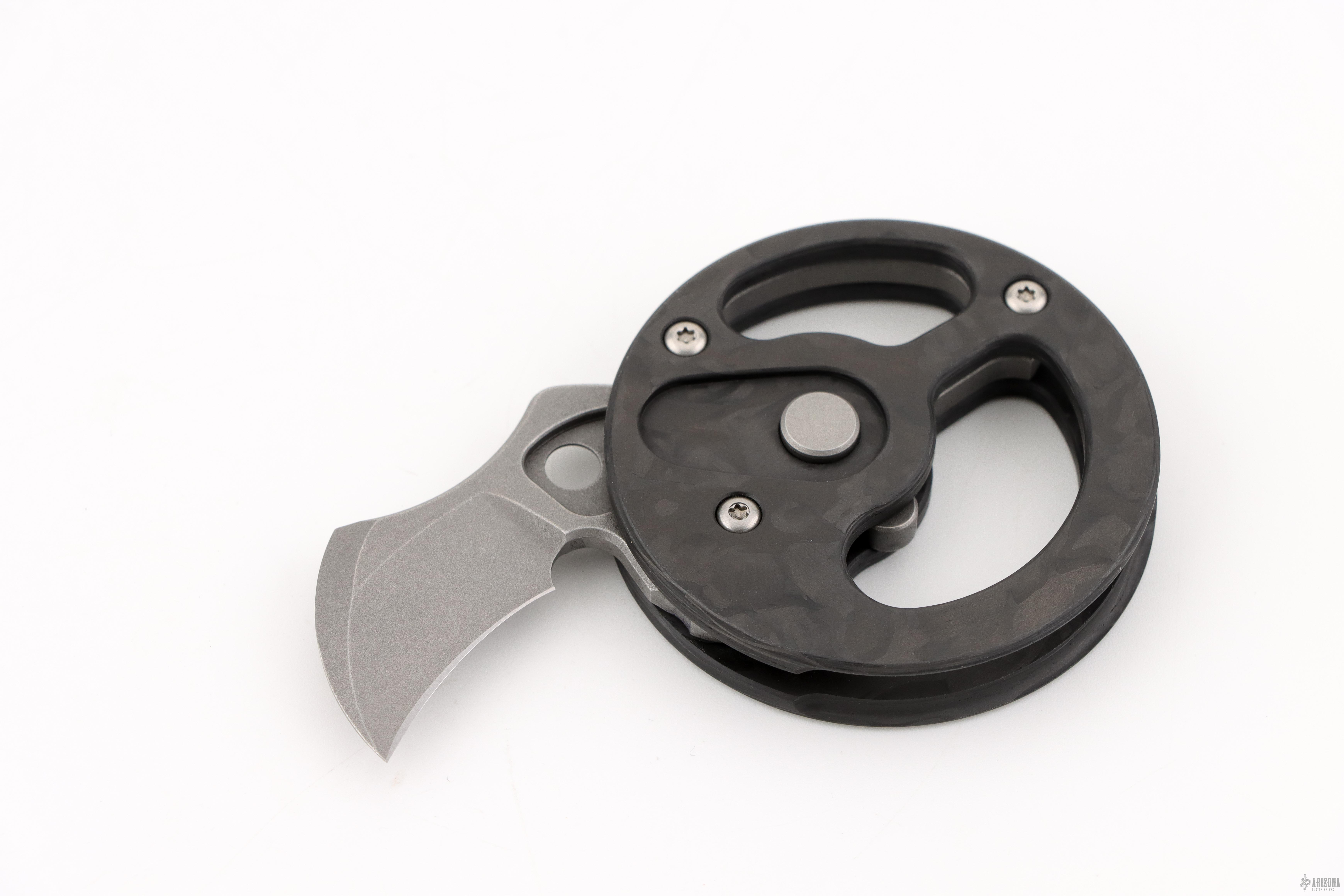 Coin Claw Gen5 - Marble Carbon Fiber - Arizona Custom Knives