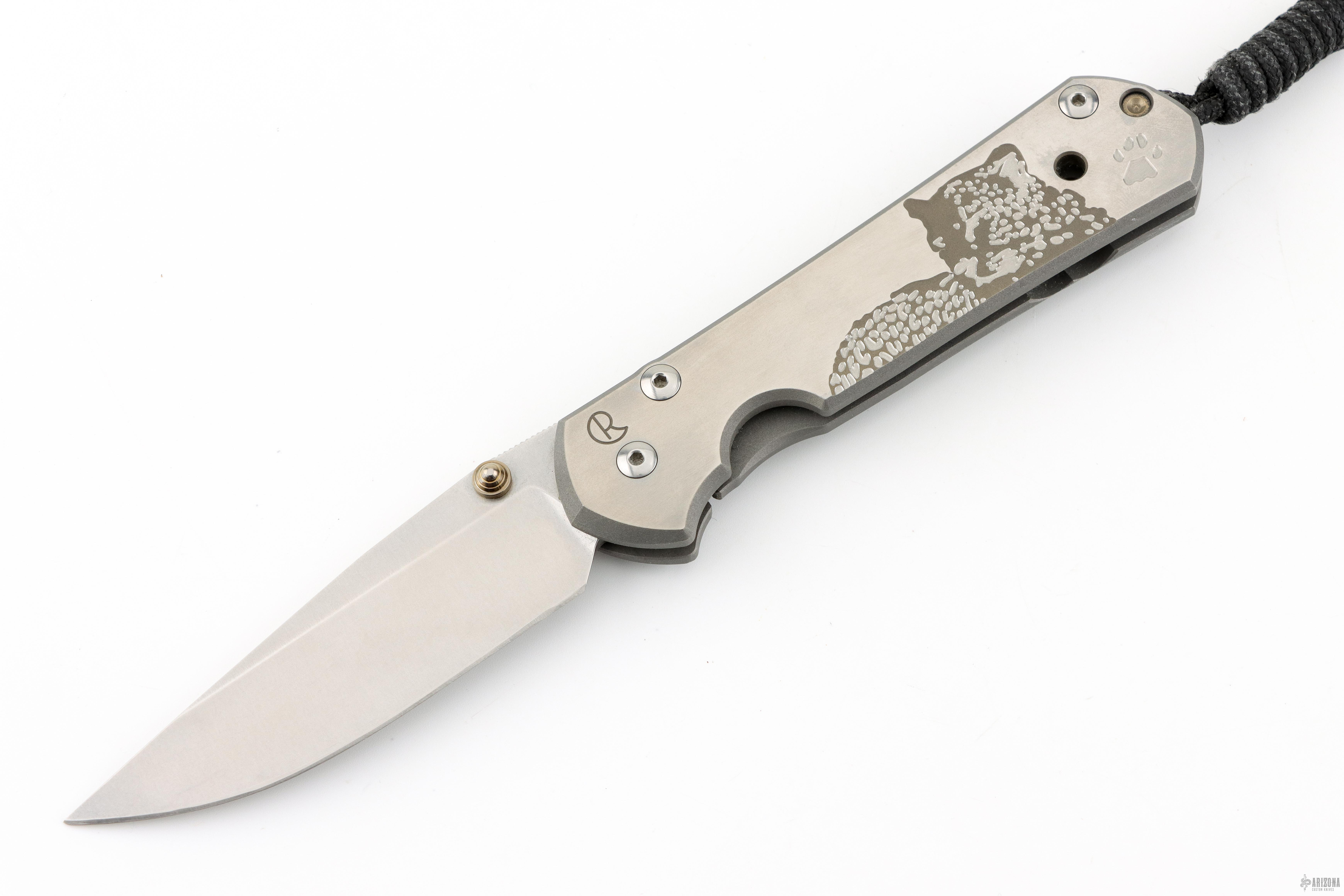 Large Sebenza 21 CGG Leopard - Arizona Custom Knives