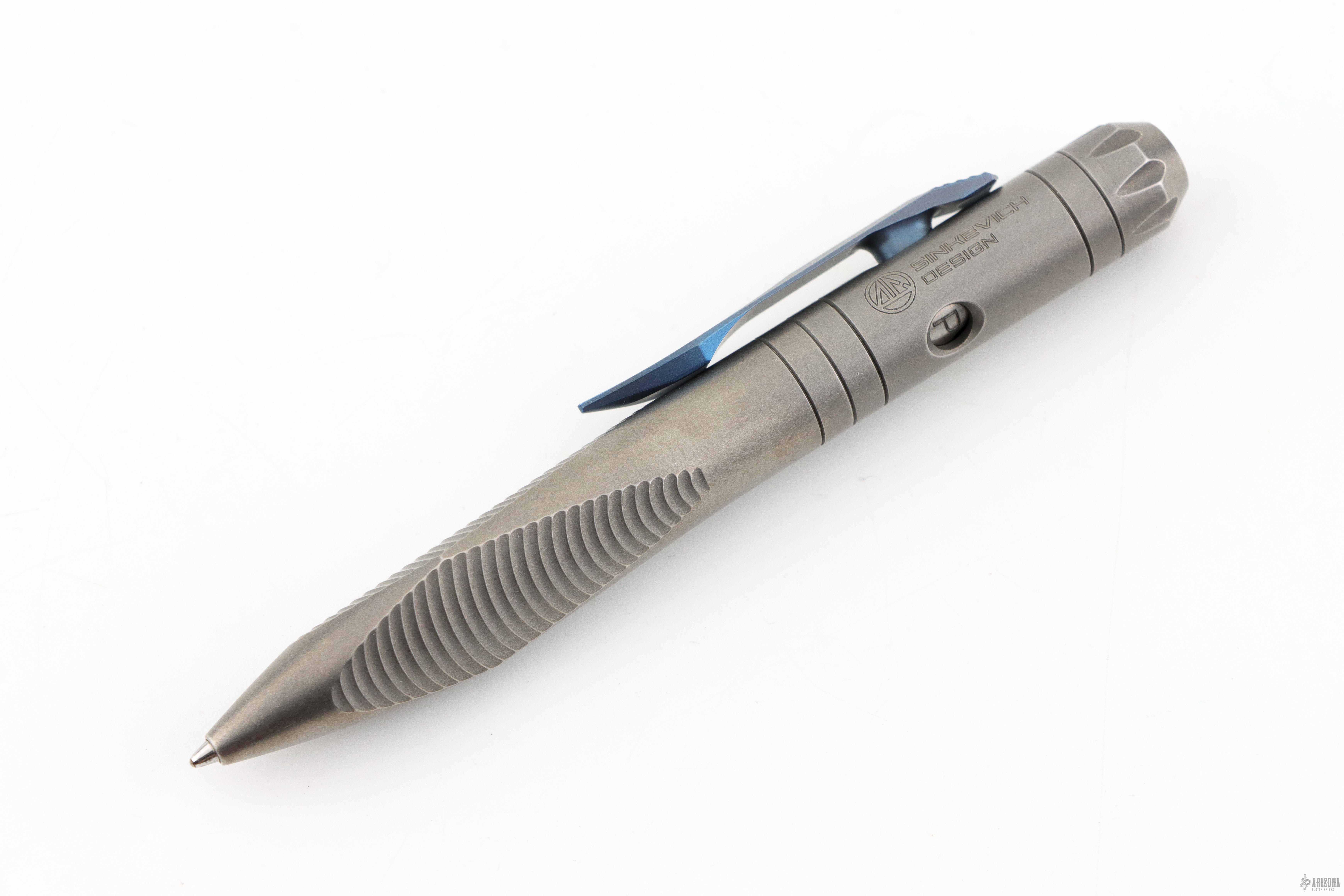 Shirogorov / Sinkevich Design Titanium Clip-Action Tool Pen