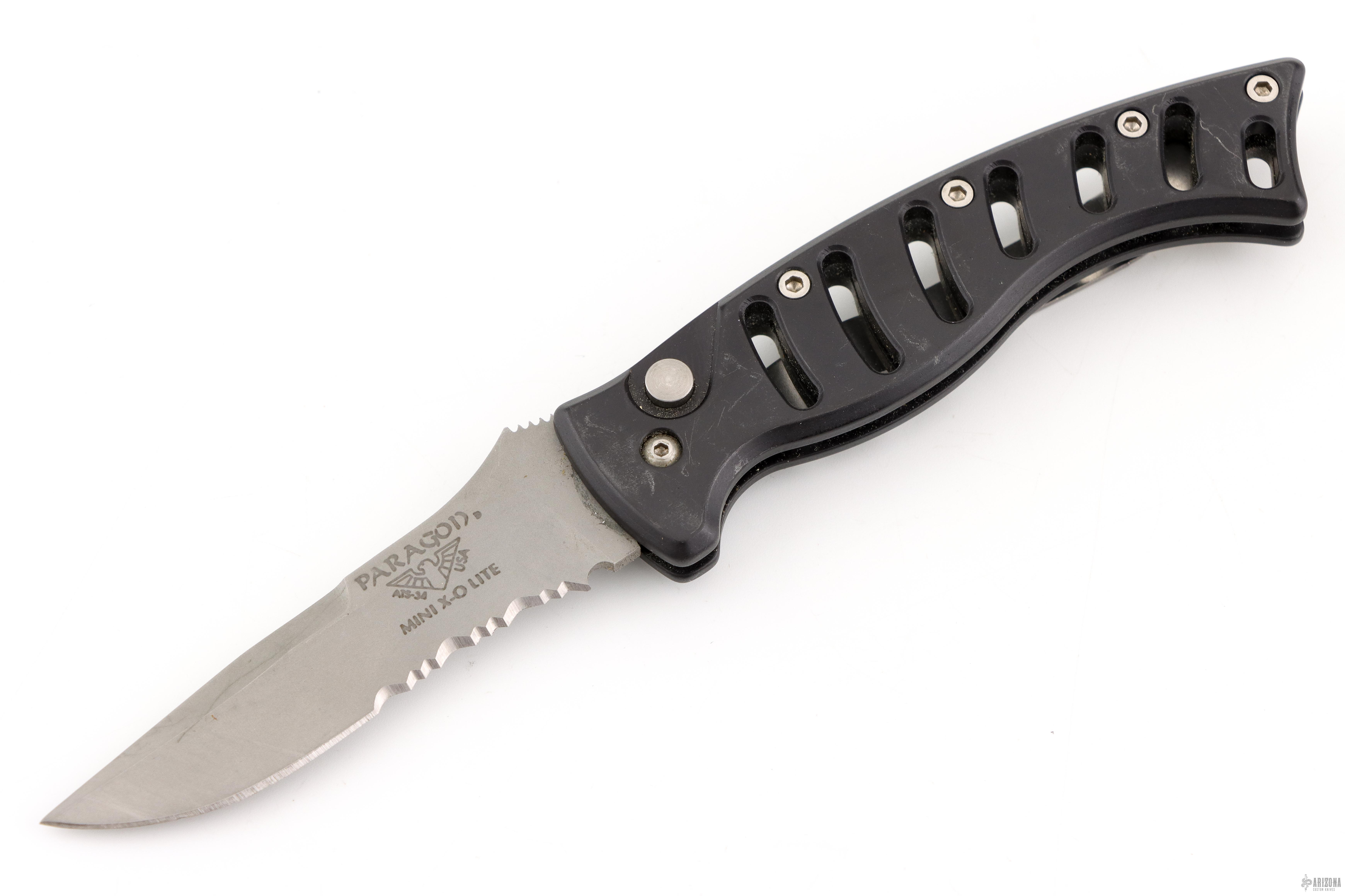 希少USオリジナル Dino Valente アシッドフォーク BN 26335 Mini X-O Lite Auto - Arizona Custom Knives