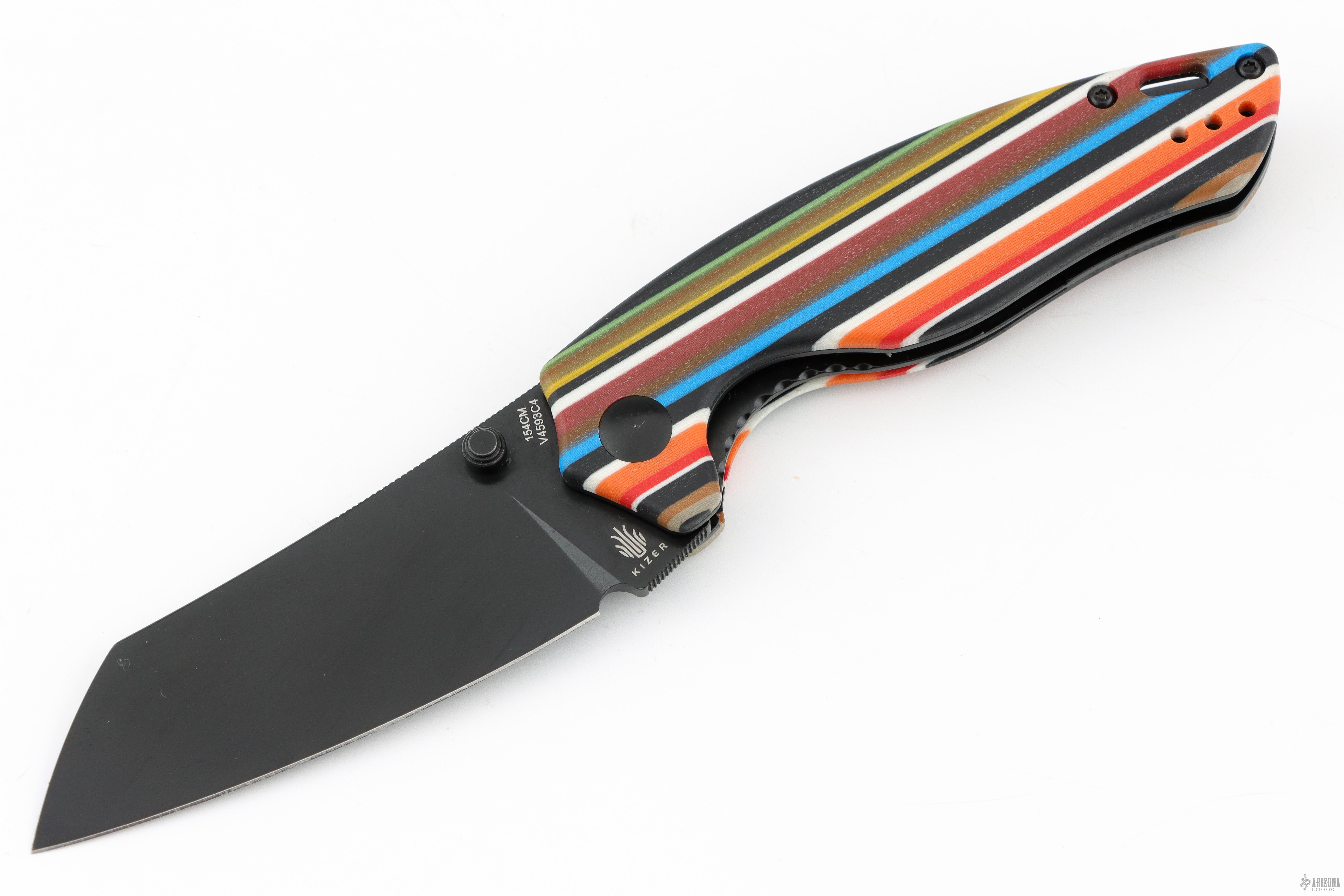 Serape Series Towser K Liner Lock Knife Mexican Blanket G-10