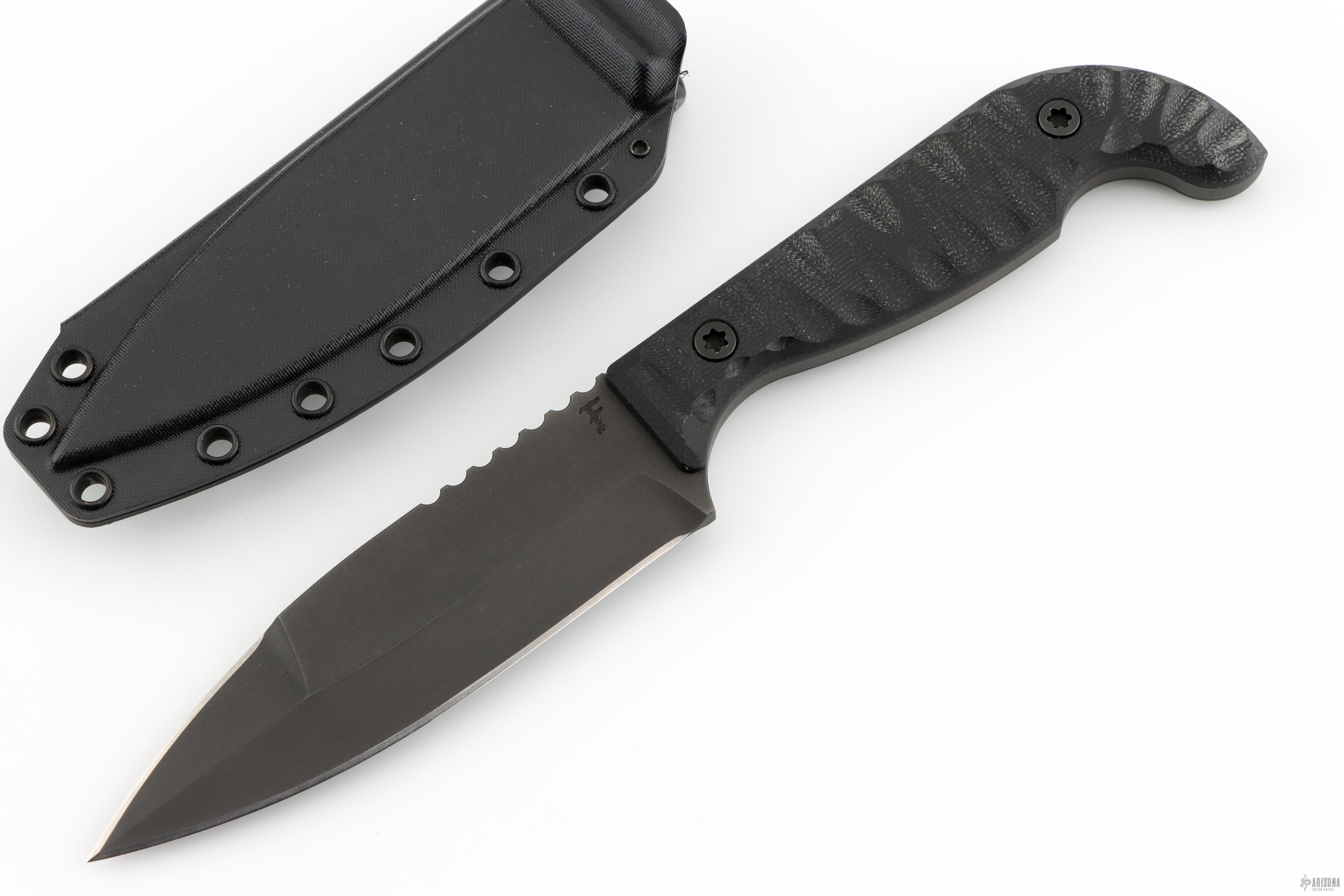 【ScaniaTYO】 AK-SF-2 Toor Knives Jank Shank S Socom Black - Socom Black KG