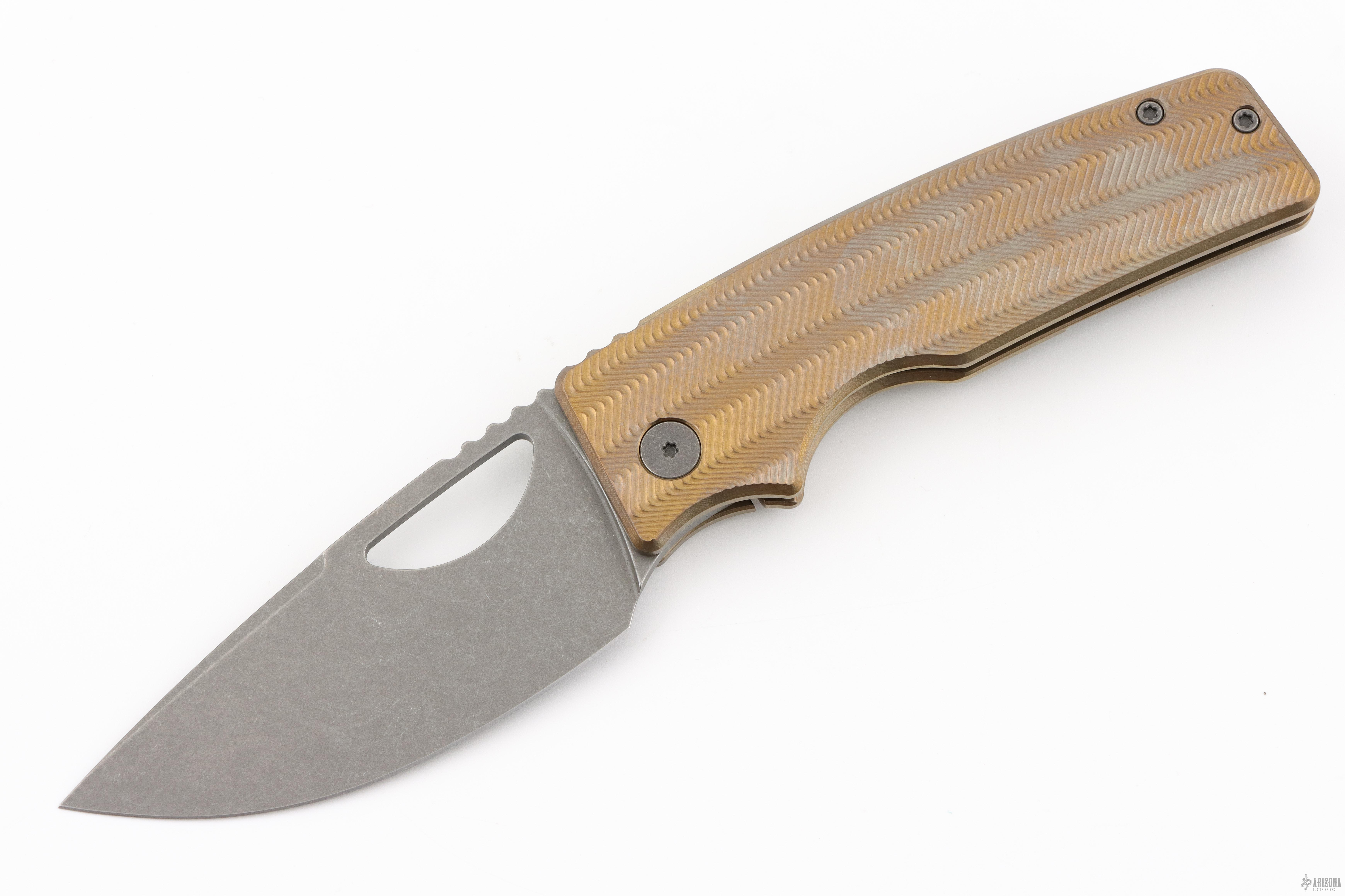 vintage an・an no.26 Roosevelt XL #0867- Vanax w/ ZigZag Milling Anodized - Arizona