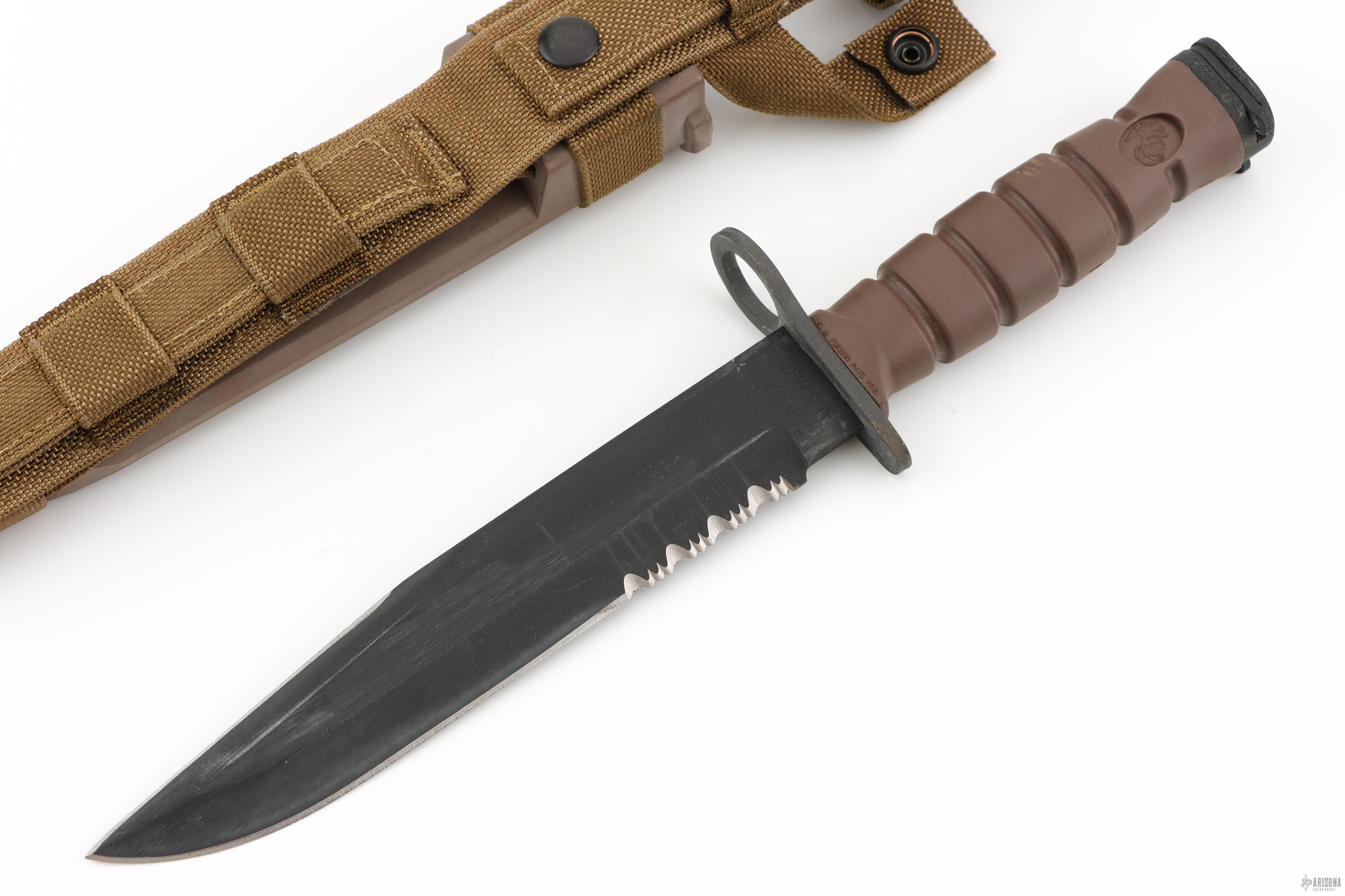 Custom Bayonet Model OKC3S Marine Bayonet - Arizona Custom Knives