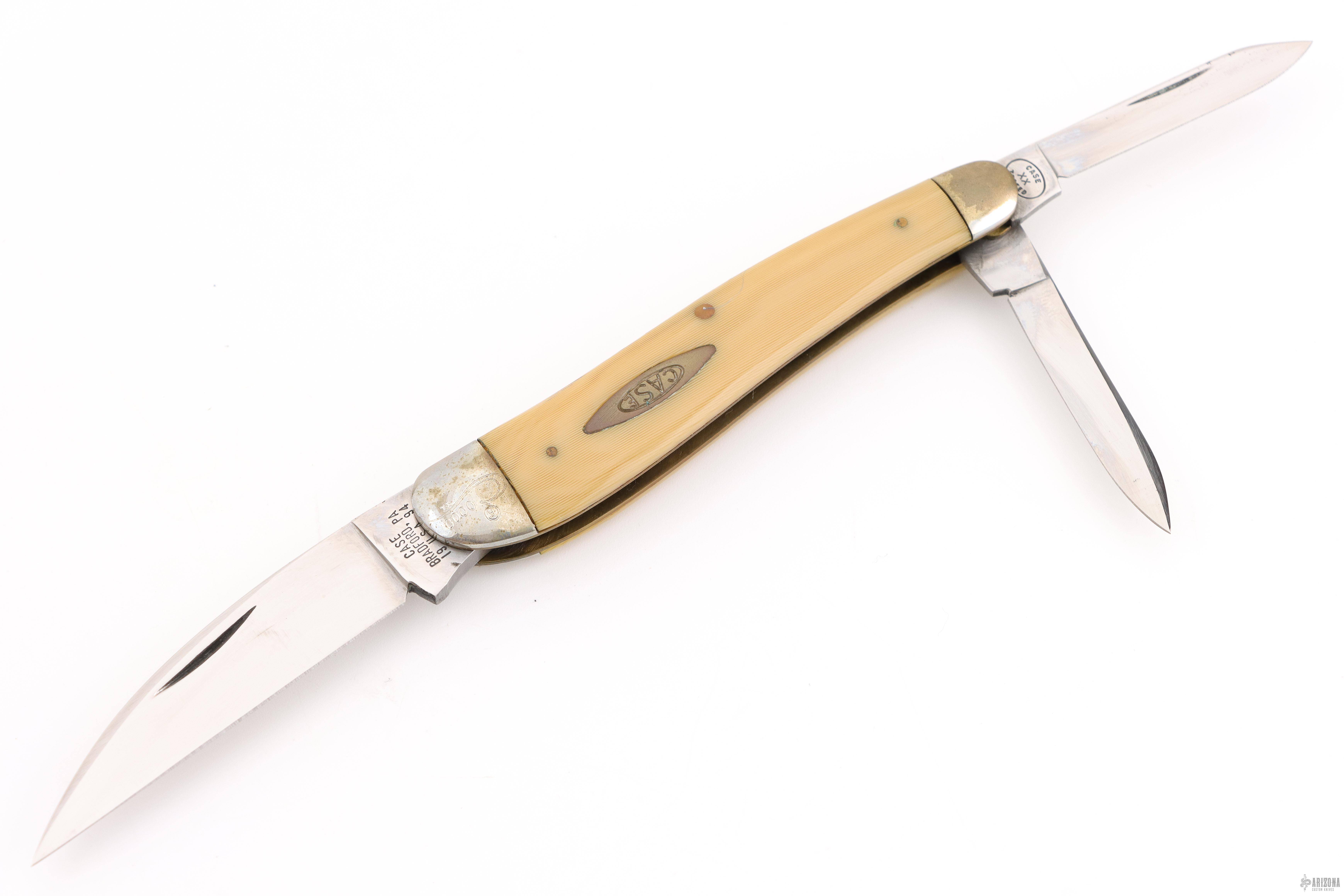 salty dagger “リトルハートリング” 約13号　ユニセックス 73055 3-Blade Lady Seahorse Splitback Whittler 1994 XX Tested