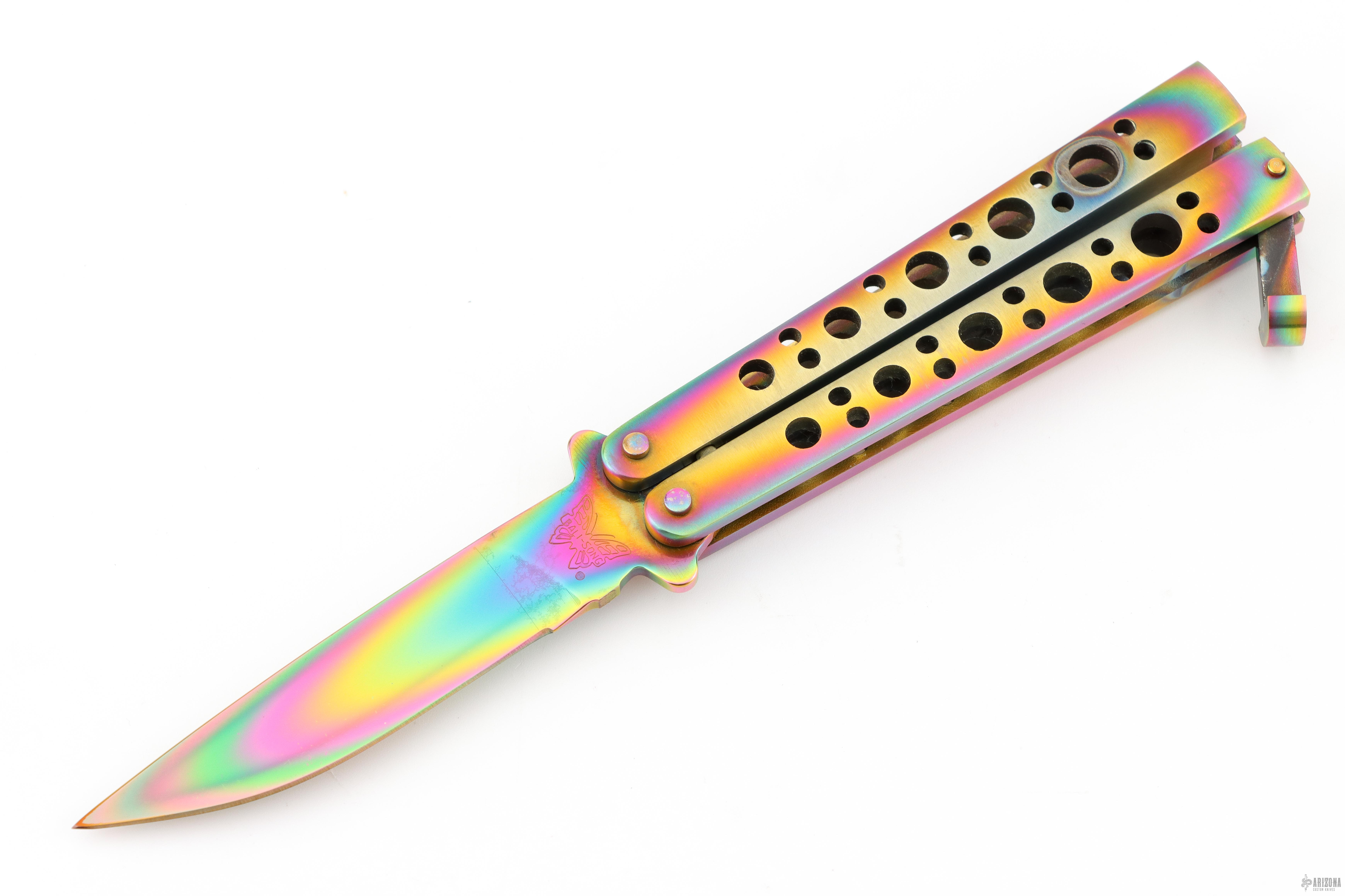 Model 10 Rainbow #046/100 - Arizona Custom Knives