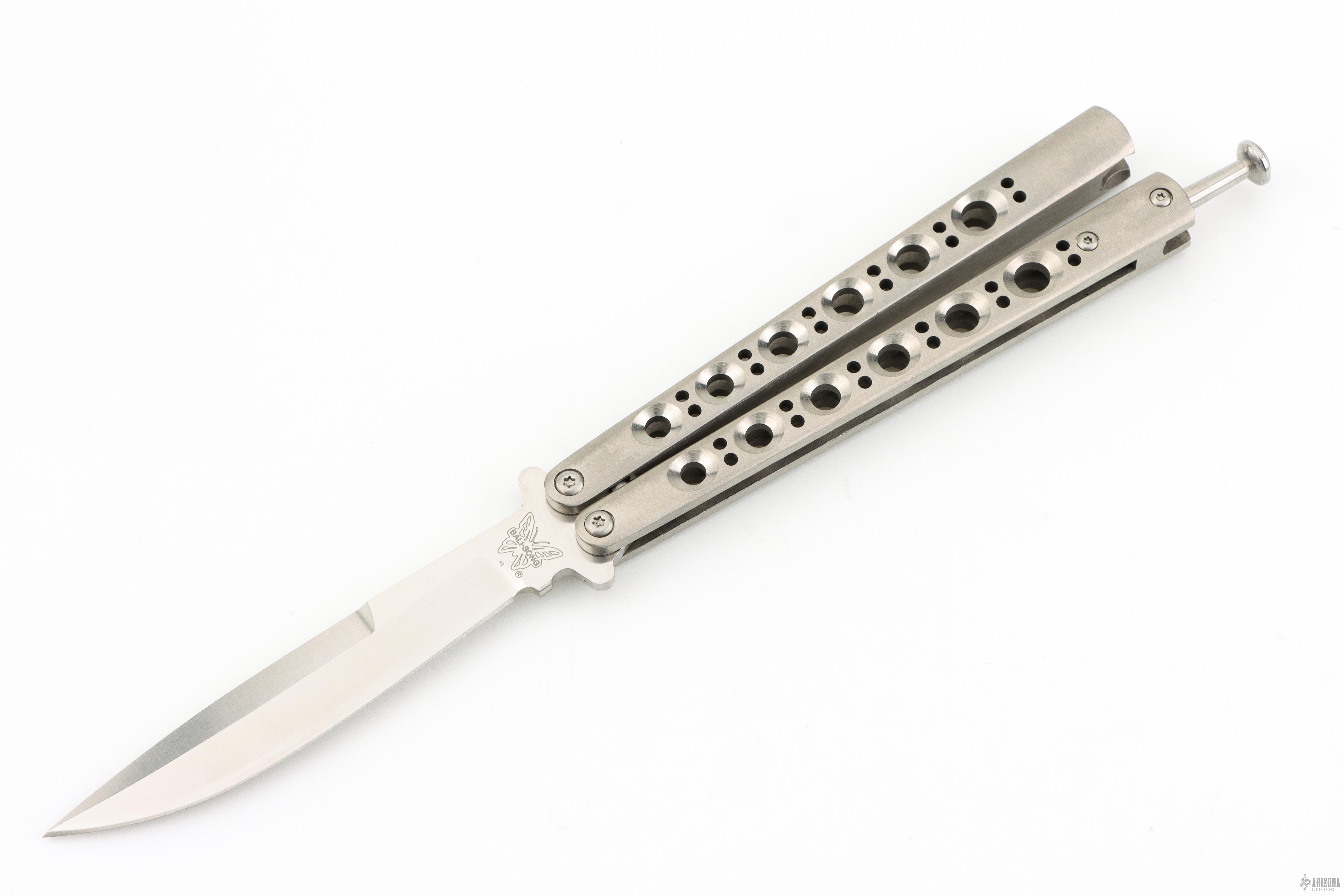 Model 42 Balisong - Titanium - Arizona Custom Knives