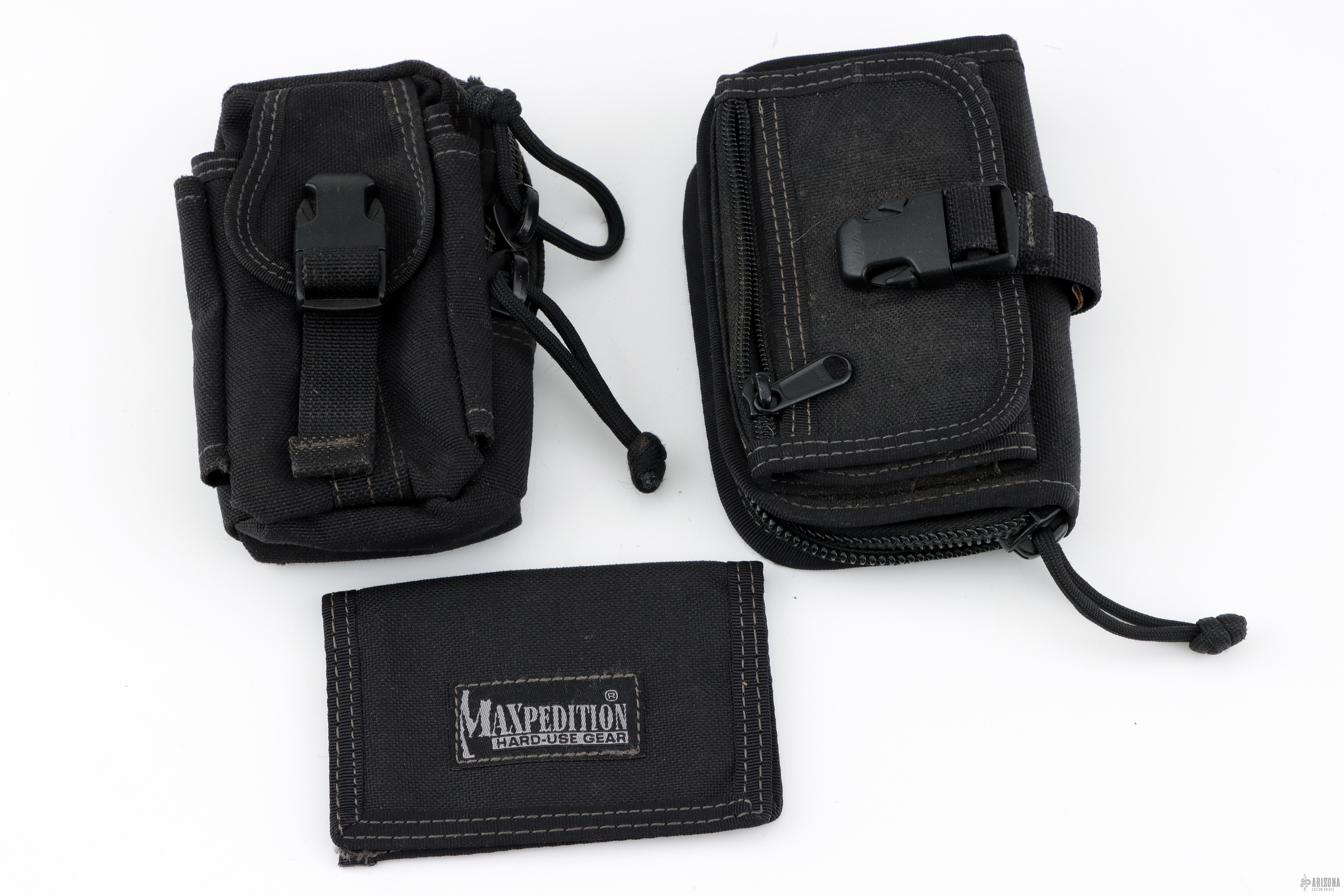 Lot of Three Pouches - Arizona Custom Knives