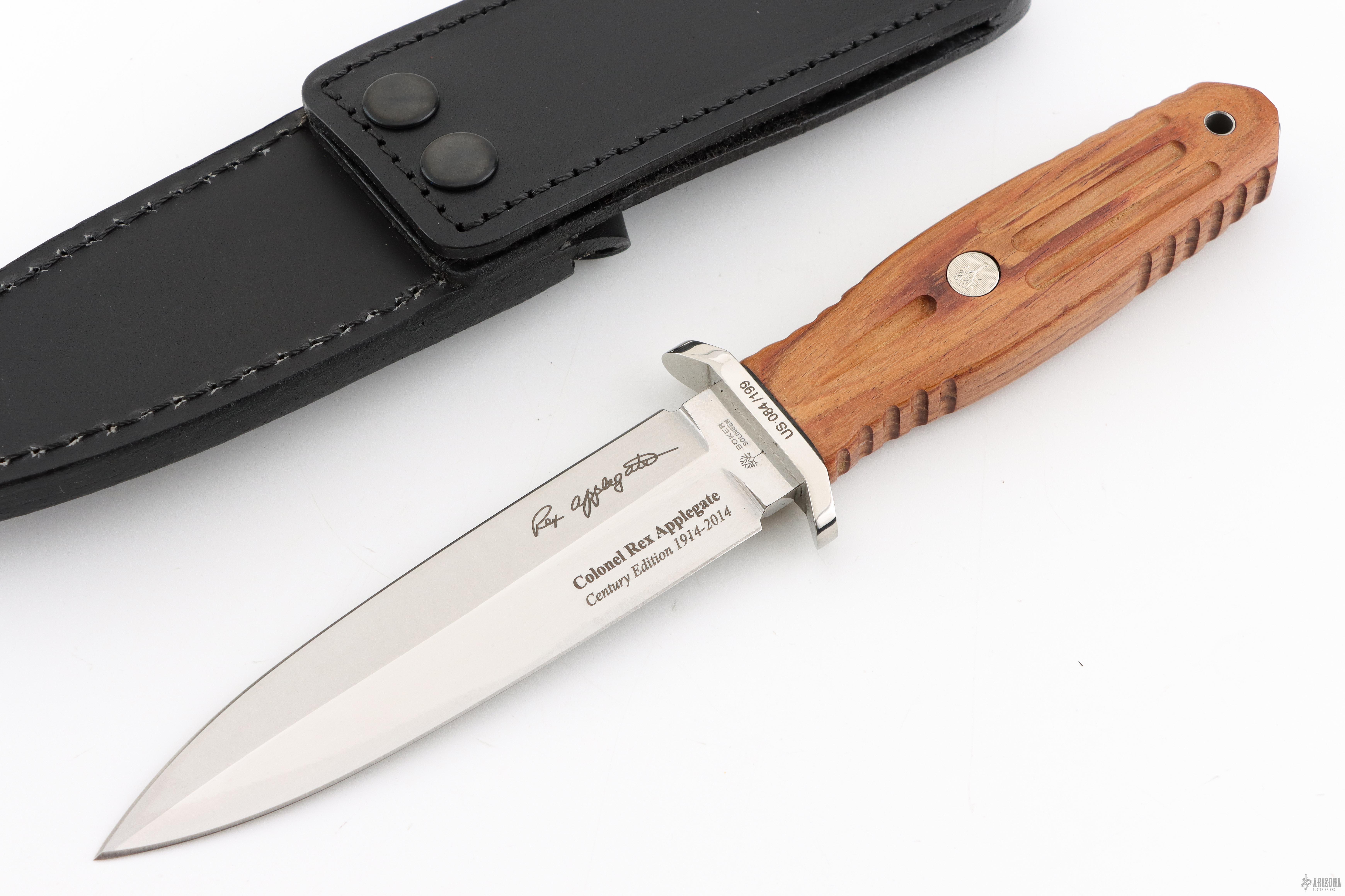 Apple Tree Dagger Applegate Fairbairn Boot Dagger Century Edition (1914-2014) #084/199 ...