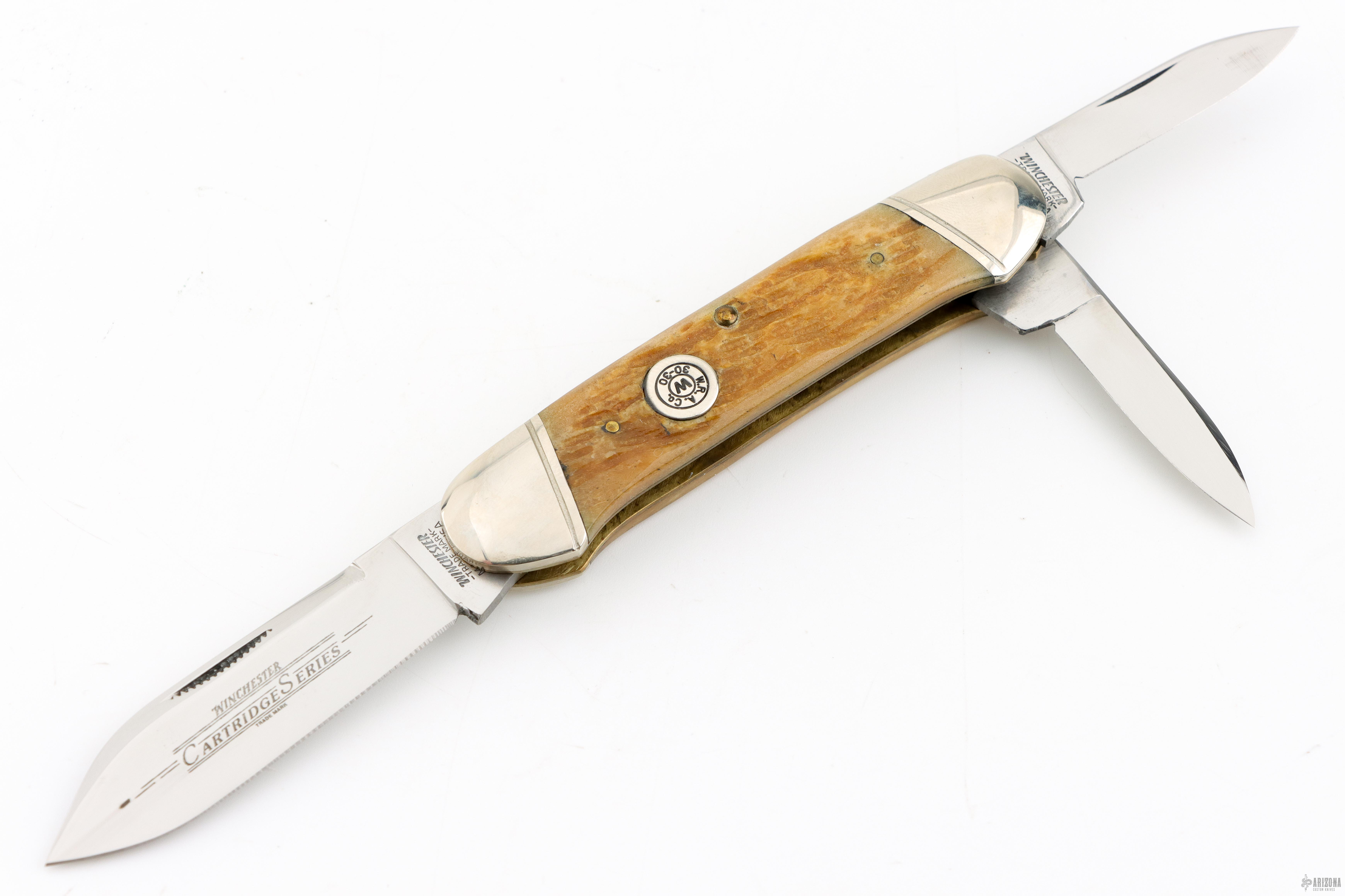 W18 39201 AG Antique Green Bone .30-30 Cartridge Series 1998