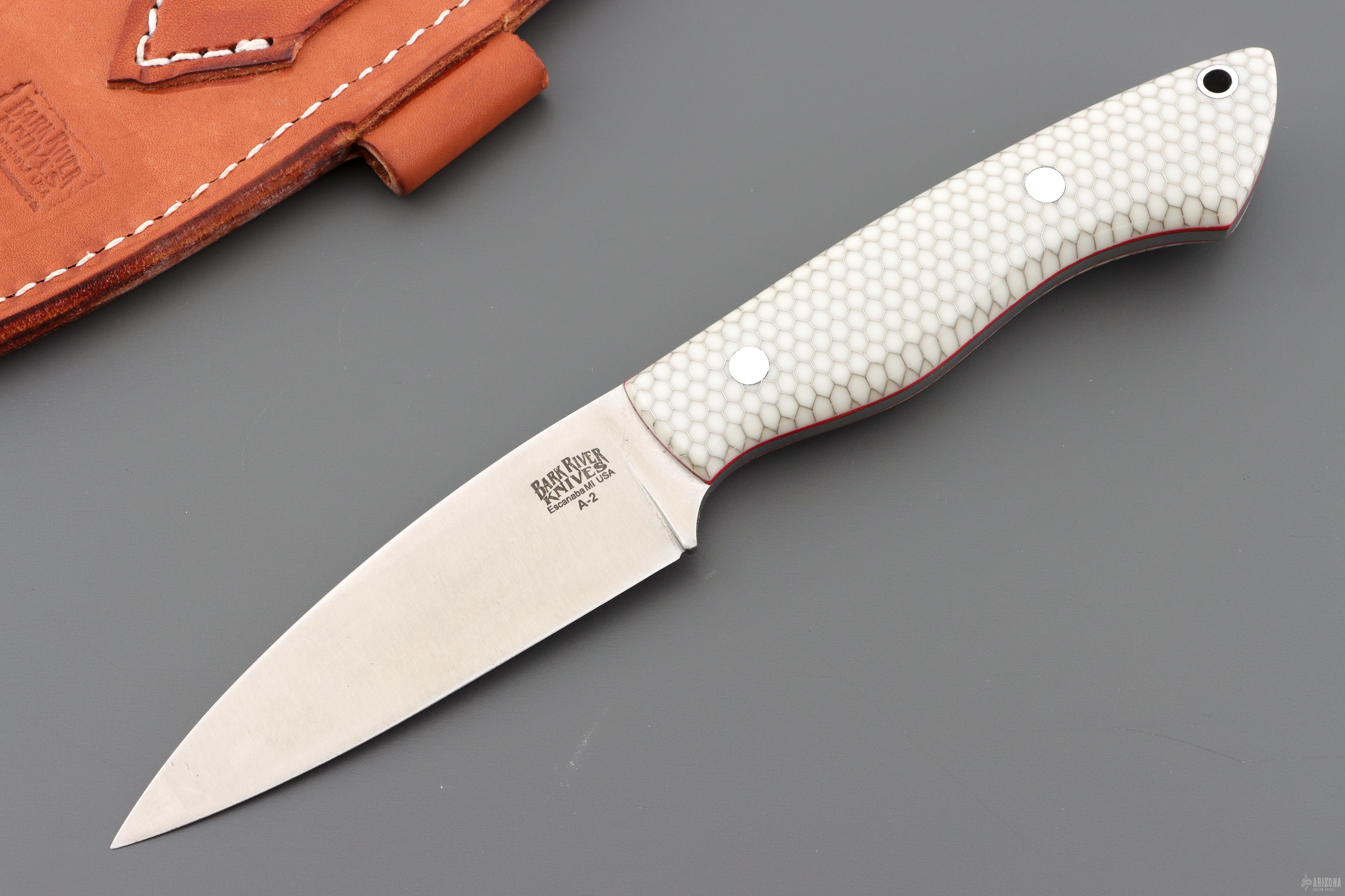Bush Seax Bantam - White C-Tek 1st Production Run - Arizona Custom