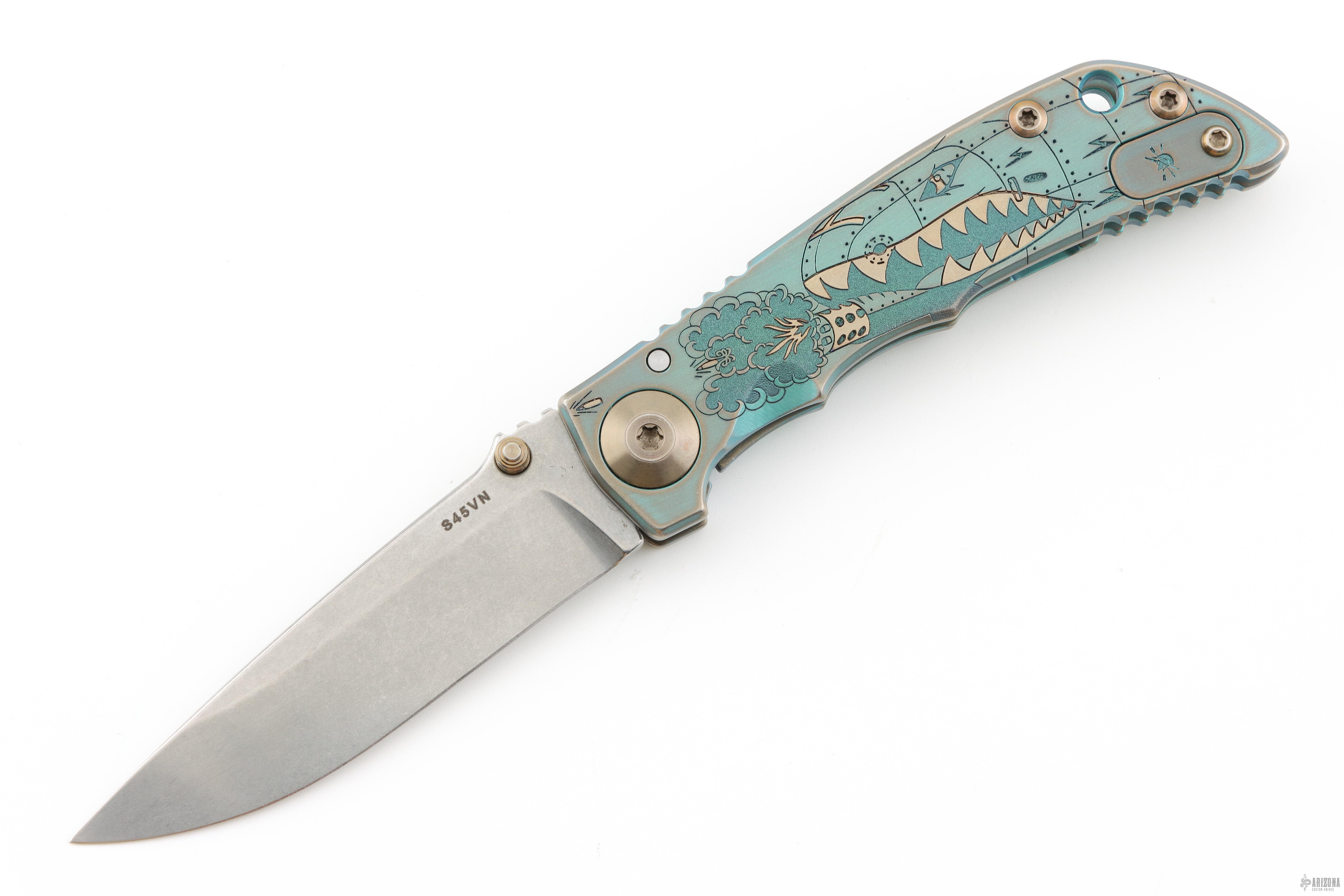Harsey Folder 3.25 - Custom Warthog - Arizona Custom Knives