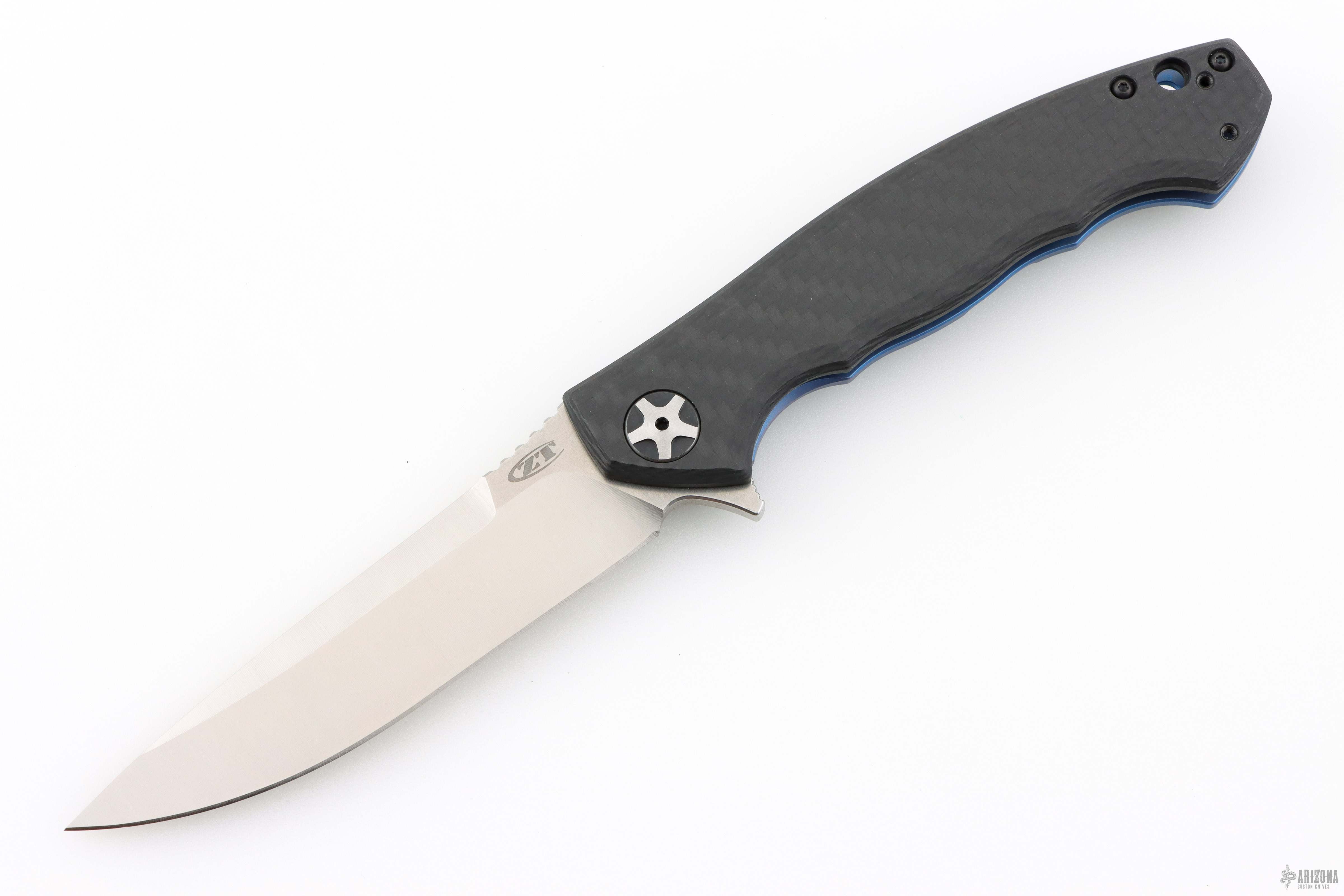 BLÜE Frontier おまけ付き 0452CFM390BLU Sinkevich Folder - Arizona Custom Knives