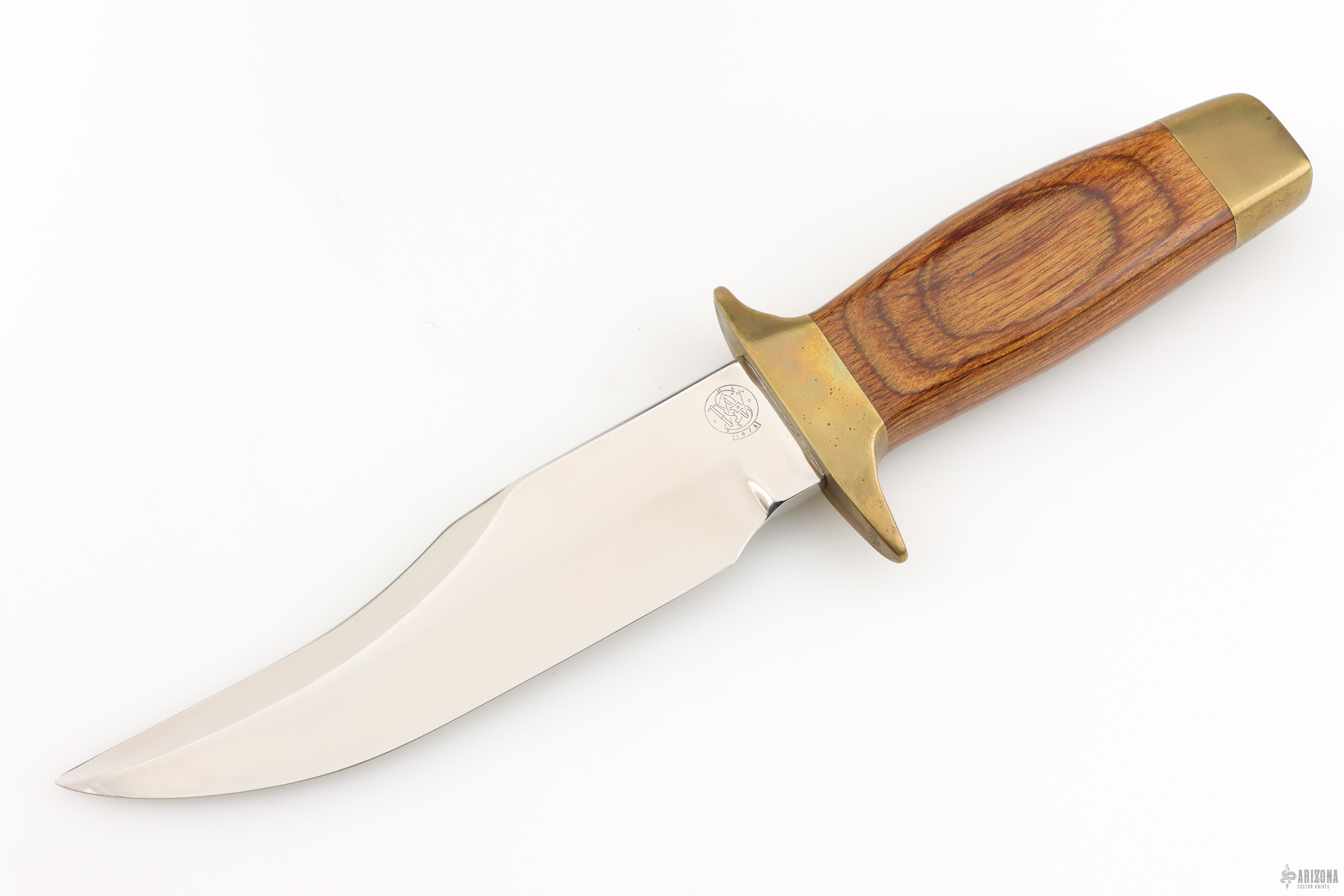 Texas Rangers Commemorative Commission Knife - Arizona Custom Knives