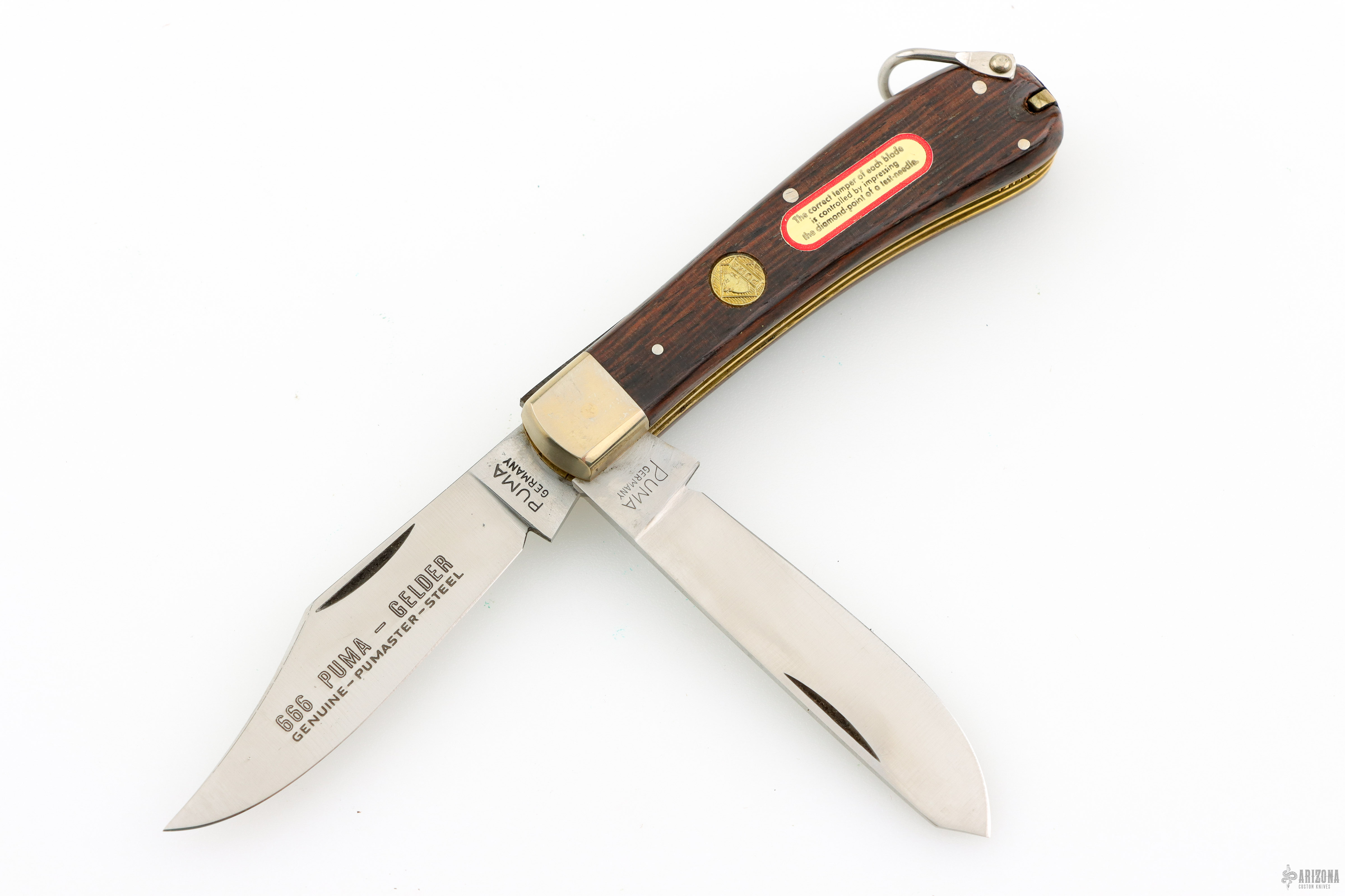 666 Puma Gelder - Arizona Custom Knives