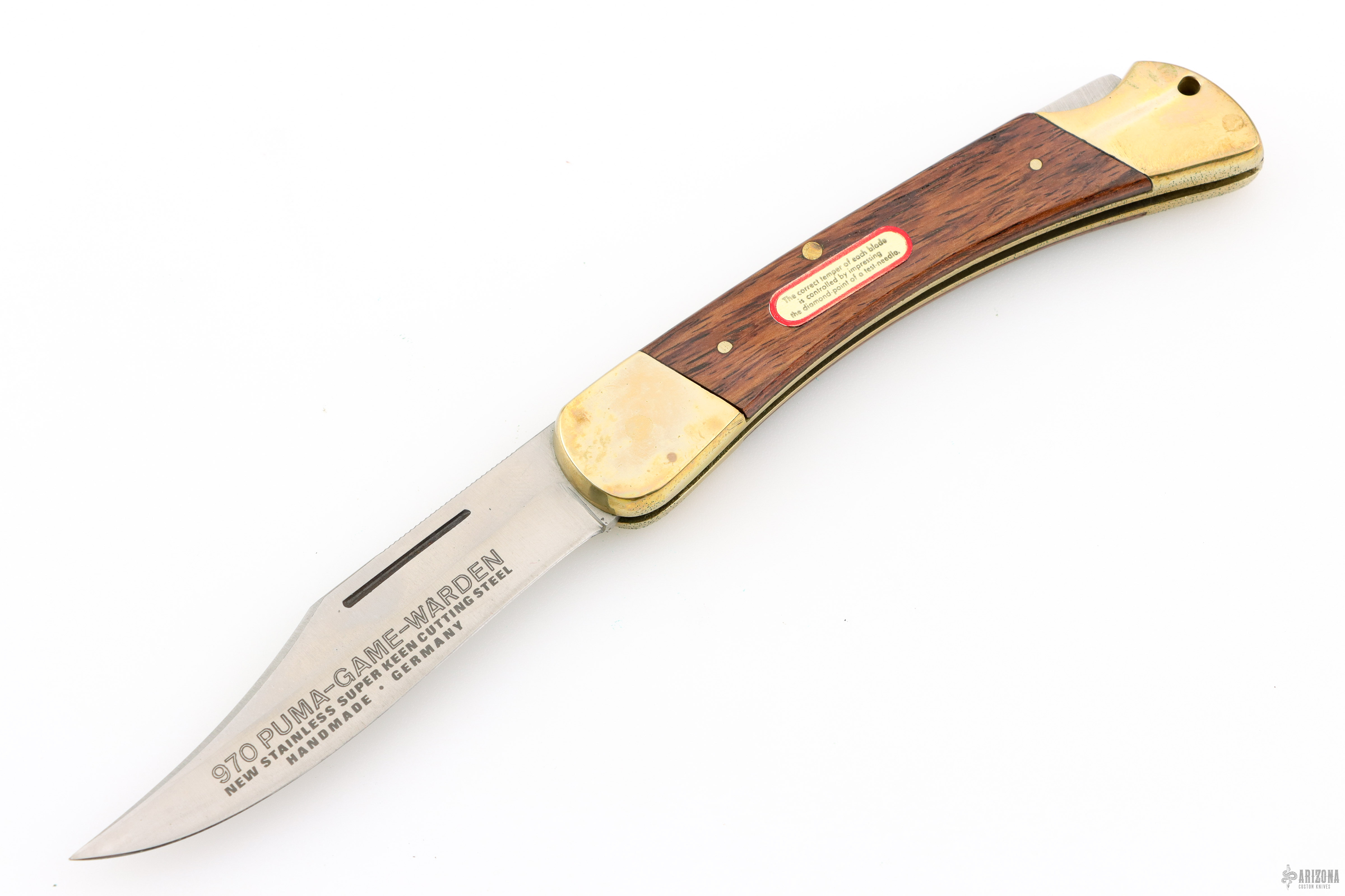 970 Puma Game Warden - Arizona Custom Knives