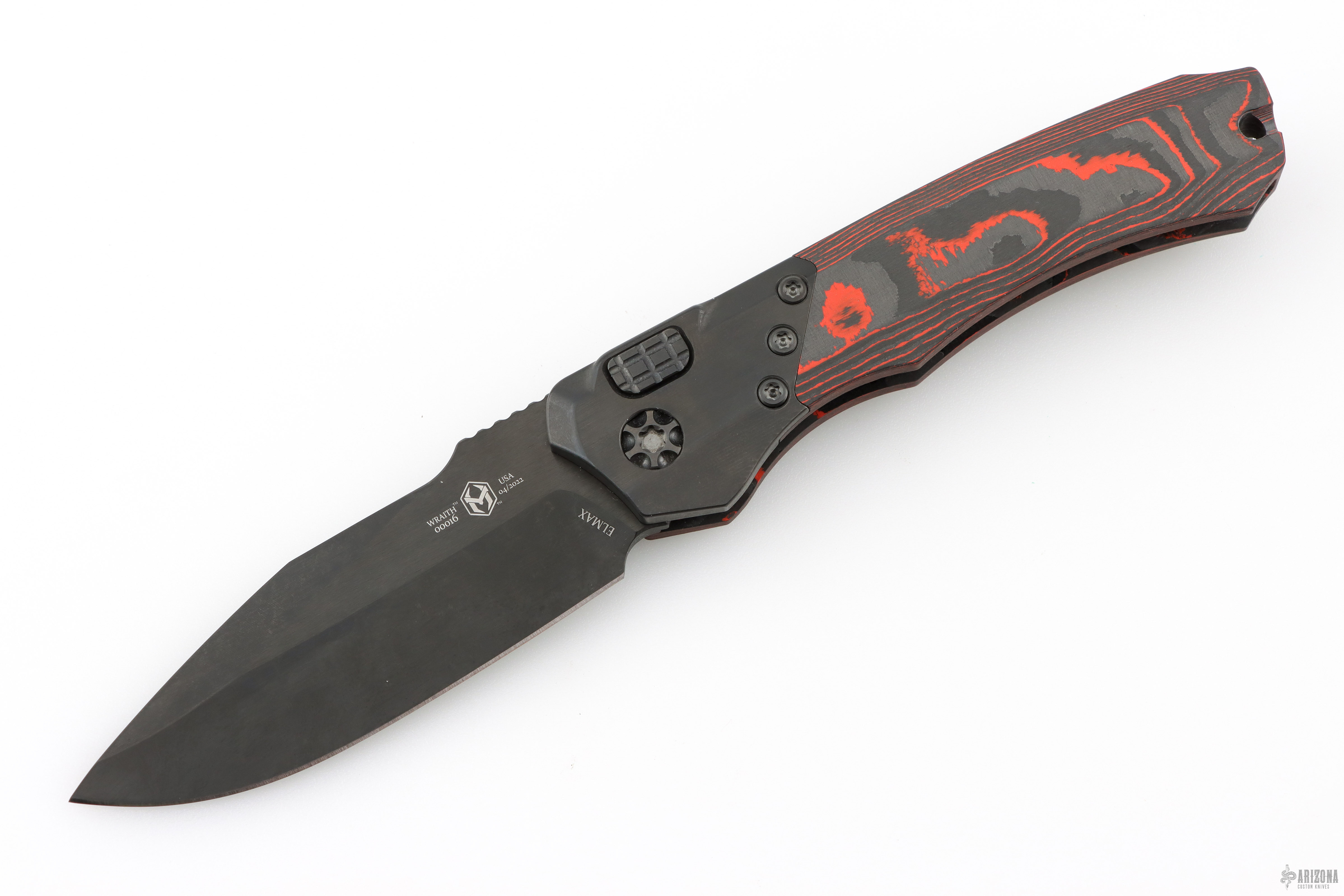 H000-6A-ORCF Wraith Auto - Two Tone DLC Single Edge Orange Camo