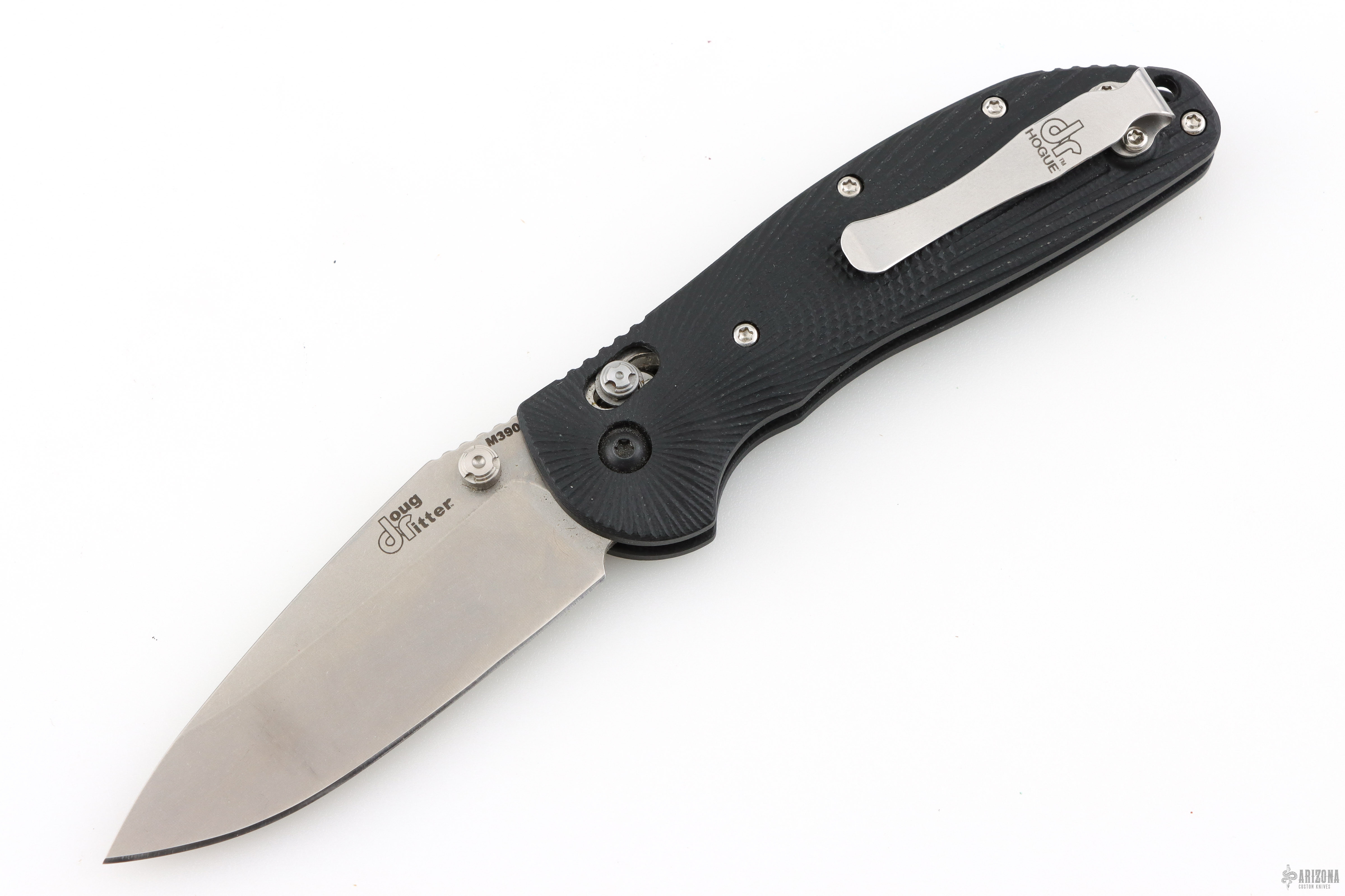 54186-EXLRSK Doug Ritter RSK - Black G-10 - Arizona Custom Knives