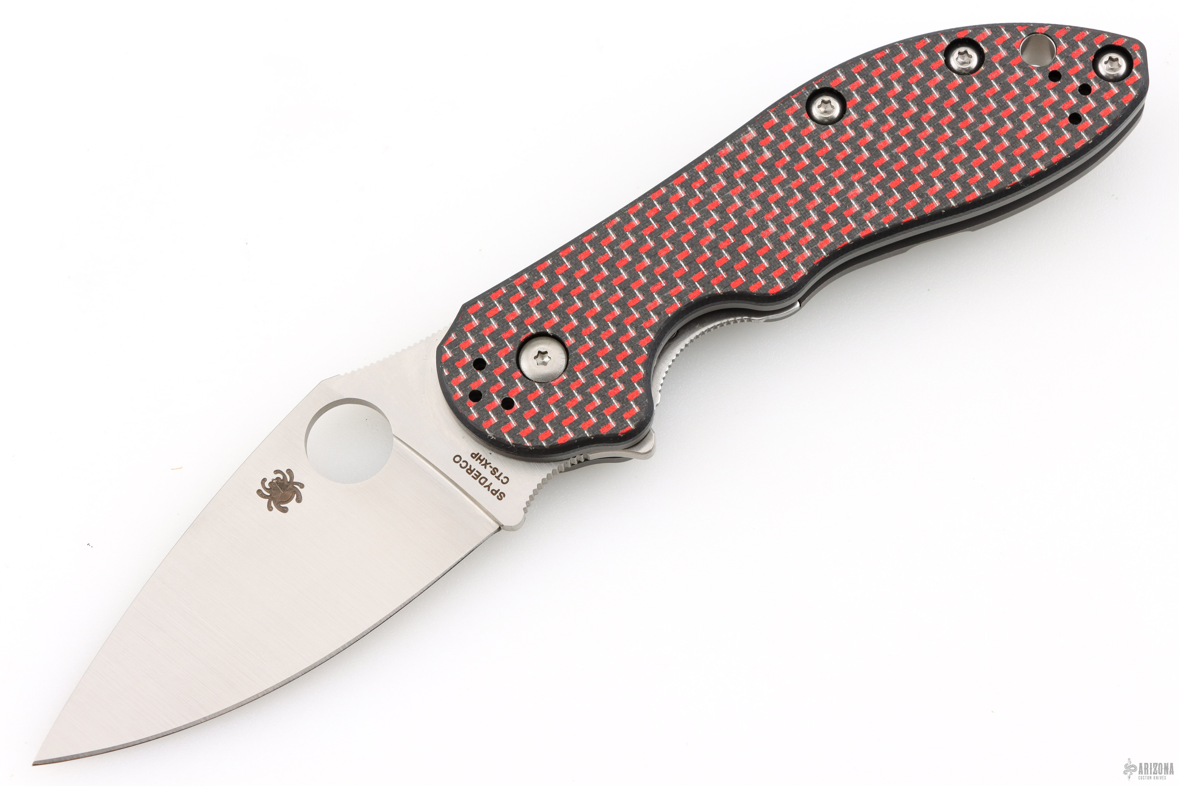 C172CFRDTIP Domino Red - Blue Ridge Knives Exclusive - Arizona Custom ...