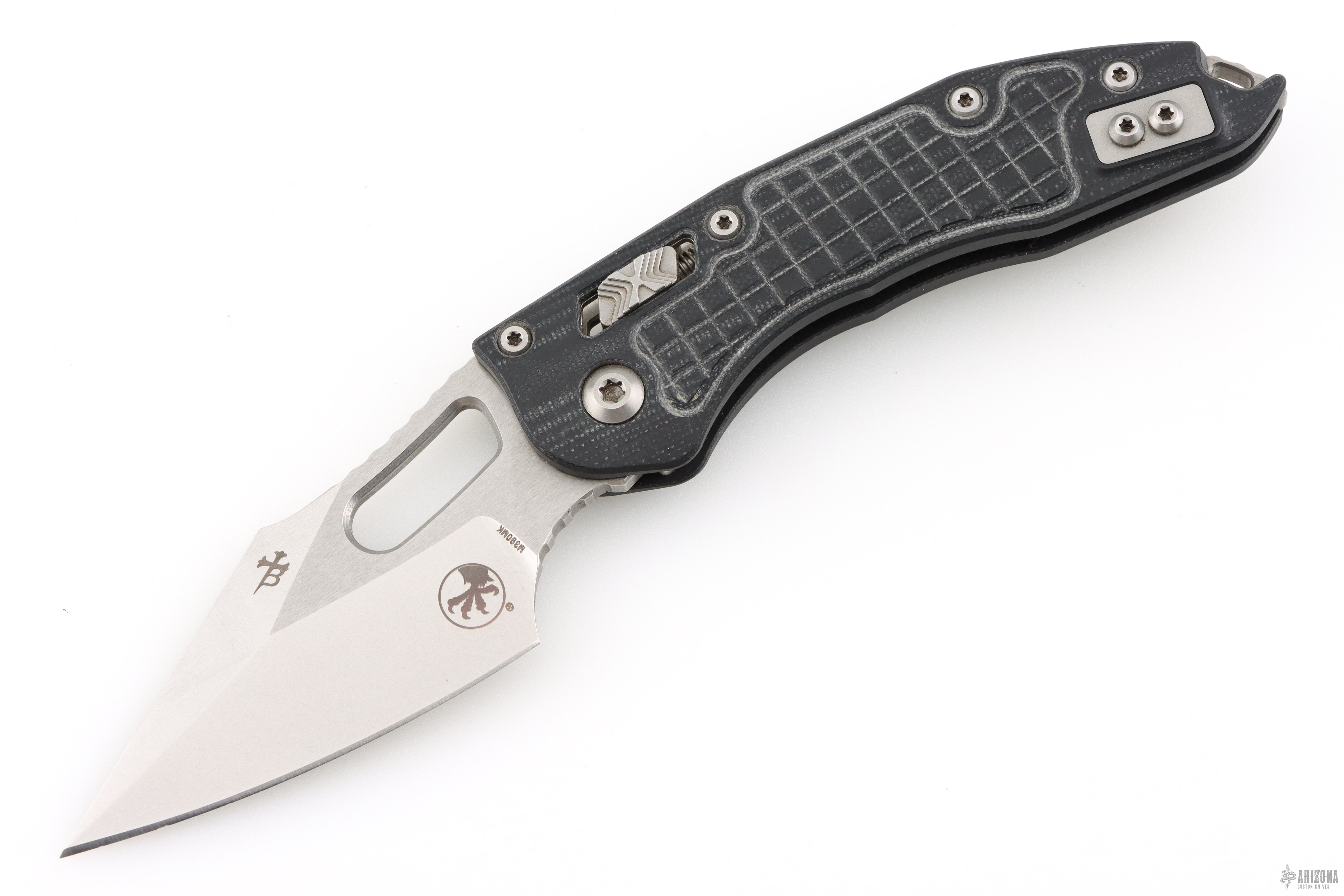 169RL-10FRGTBK Stitch RAM-LOK S/E Frag G-10 Black Stonewash