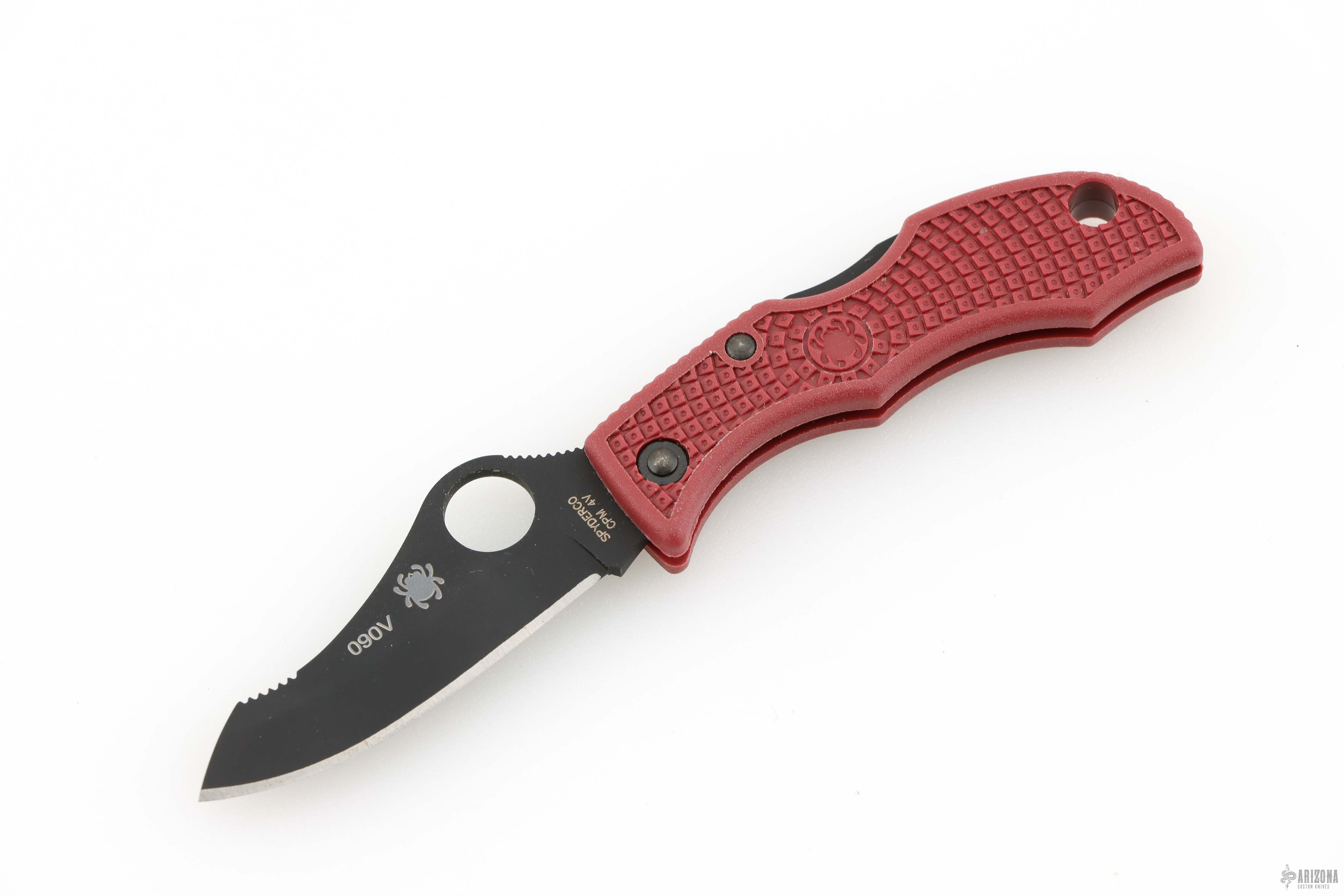 マキノピストnjsファイヤーレッド JRDBKP Jester Red CPM4V St. Nicks Exclusive - Arizona Custom Knives