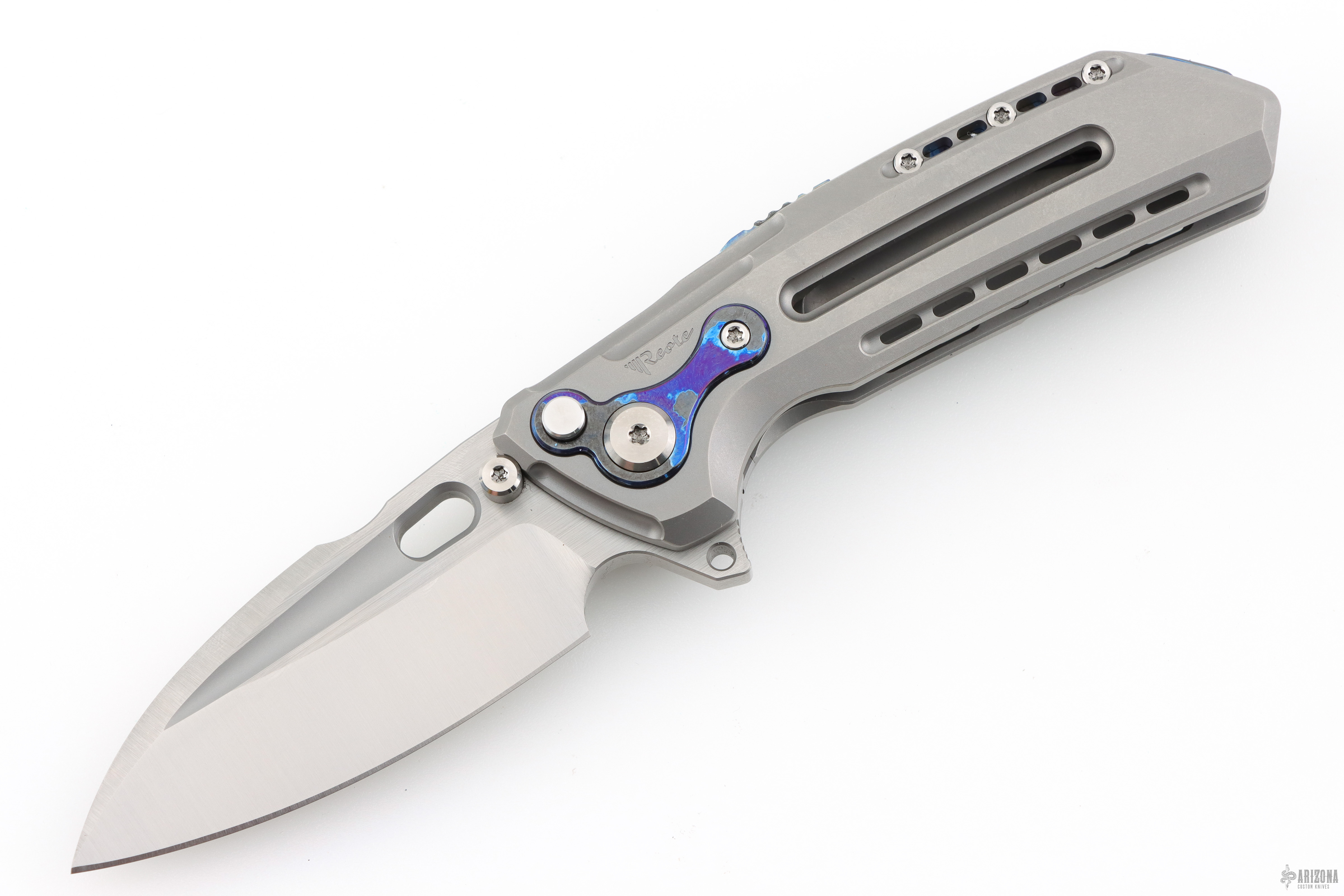 kinaco様 T6000 Frame Lock/Button Lock-Zircuti - Arizona Custom Knives