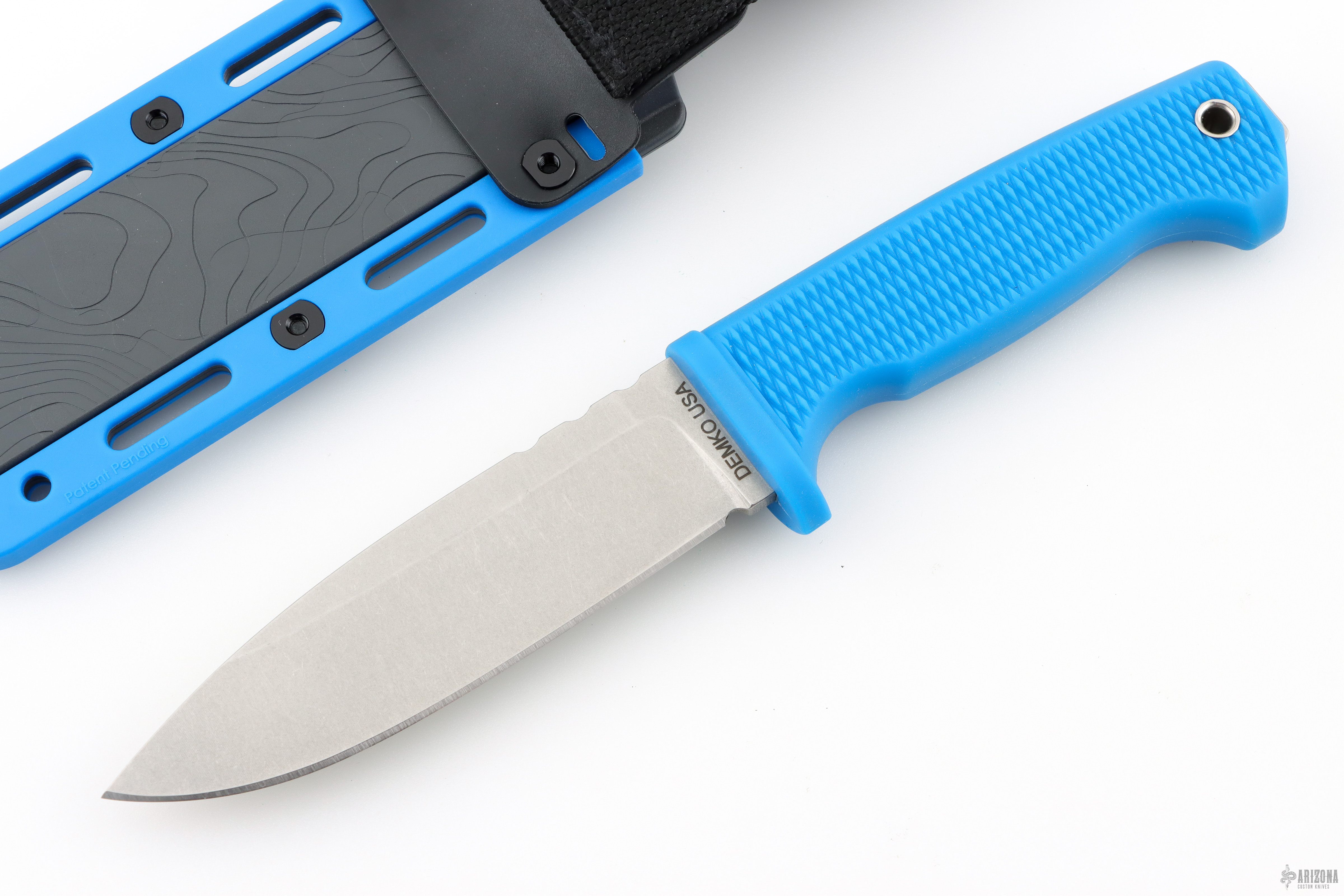 USA Magnacut FreeReign - Drop Point Blue - Arizona Custom Knives