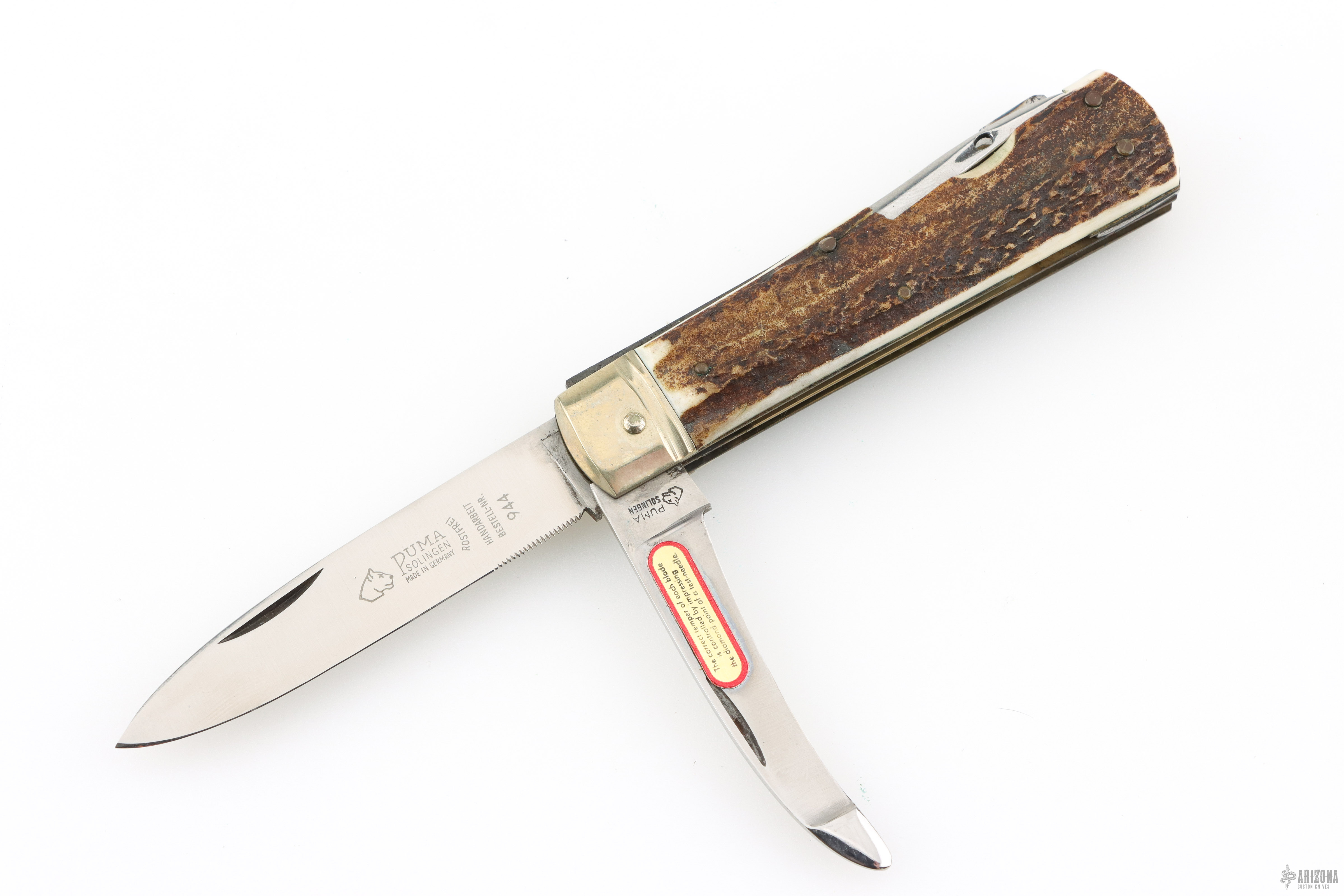 ゆ 944 Puma Universal Jagdmesser - Arizona Custom Knives