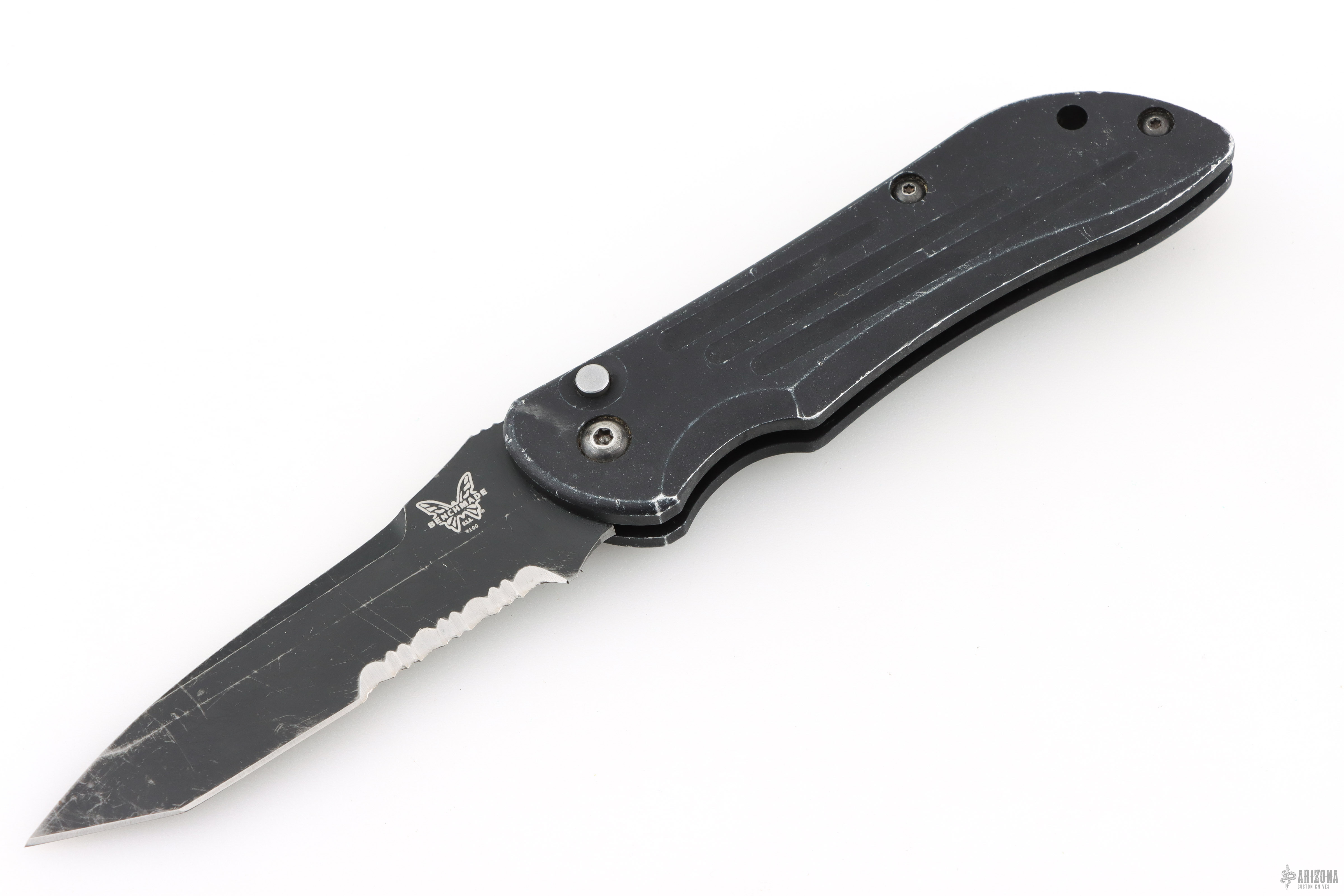 9100SBK Styker Tanto - Auto - Arizona Custom Knives