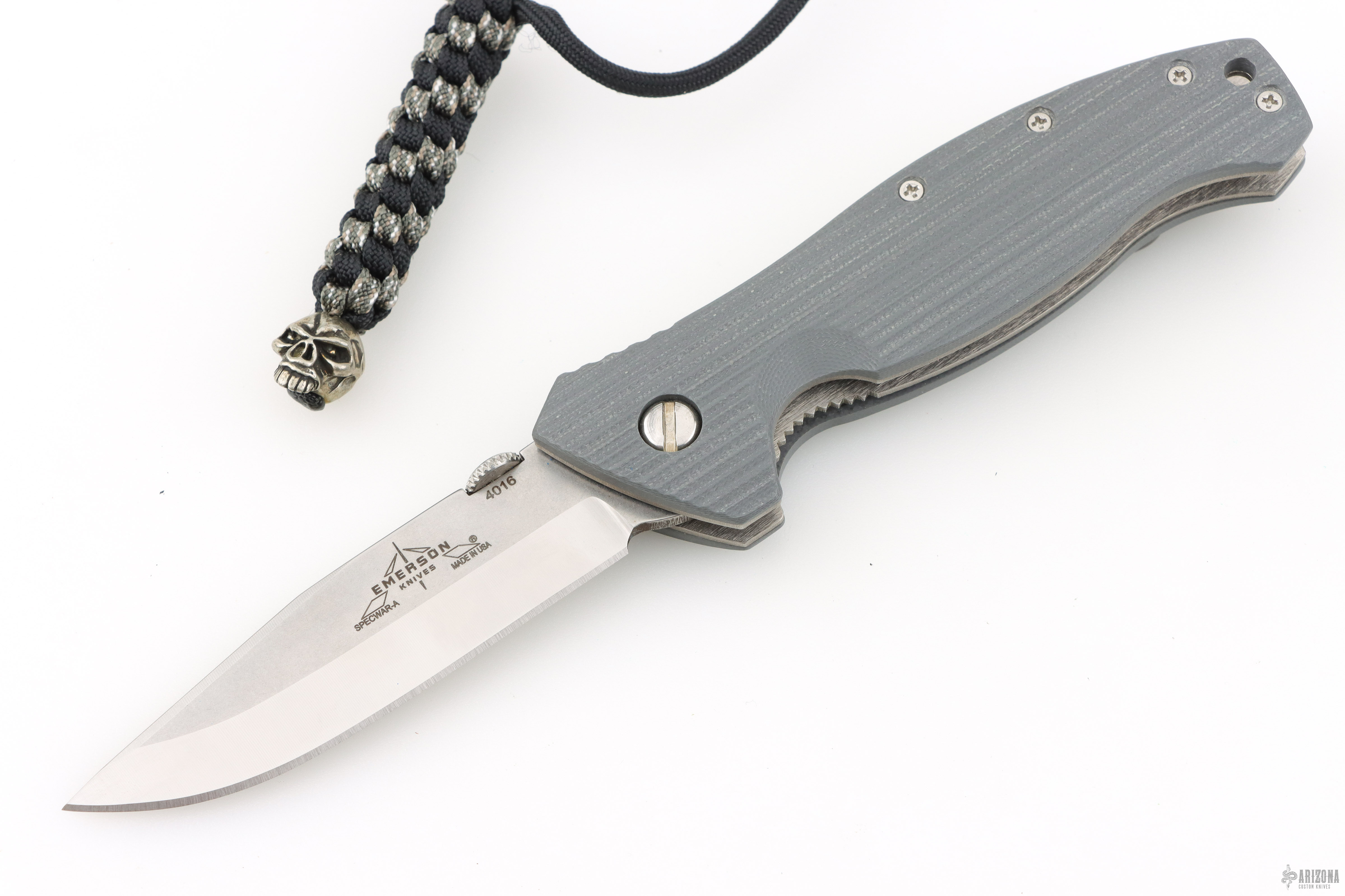 Specwar-A-SF - Grey Handles - Arizona Custom Knives