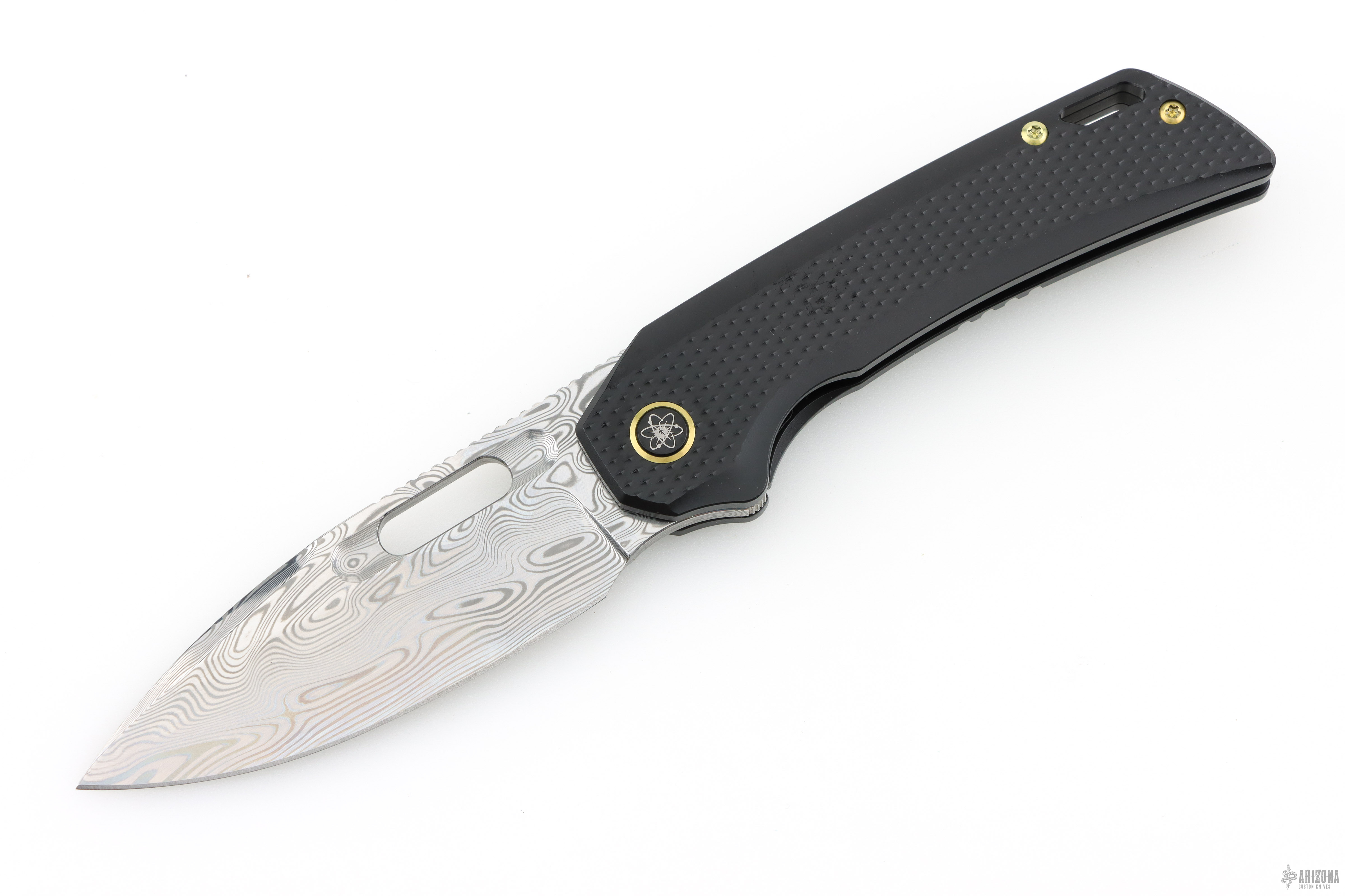 Nymble X Thor Damasteel Ti Framelock - 3rd Run - Arizona Custom Knives