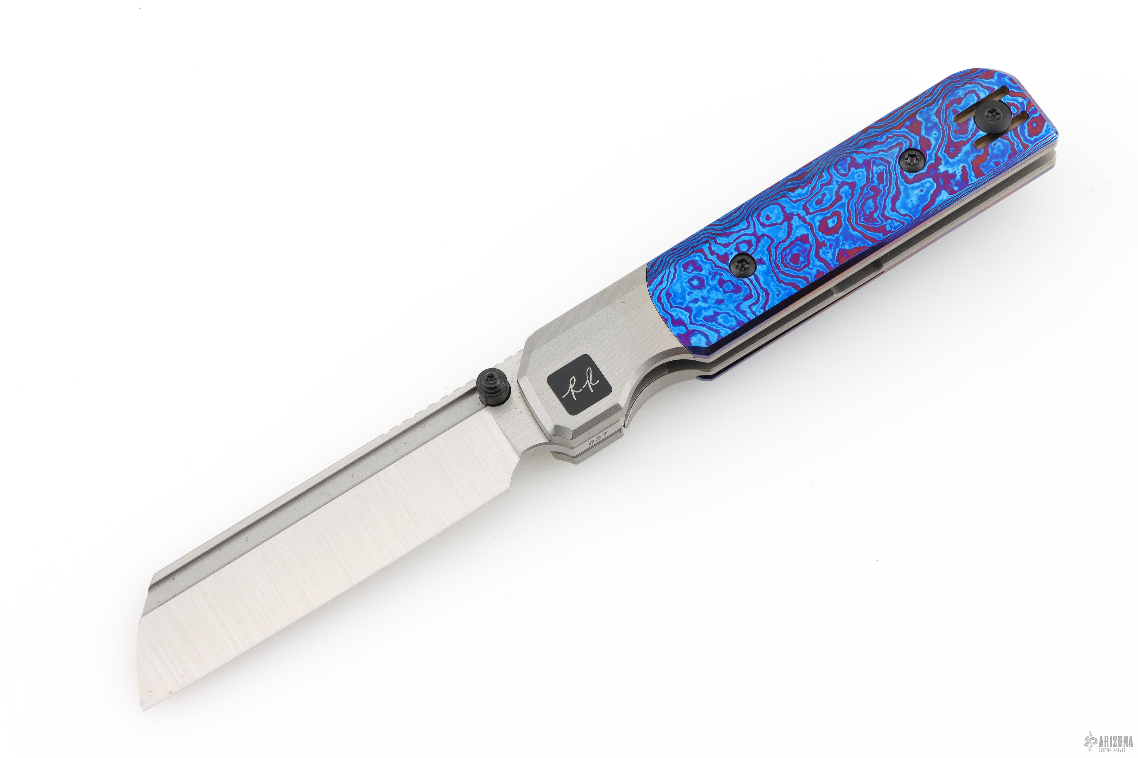 RR Station Express Supreme One-Of-One #37 - Arizona Custom Knives