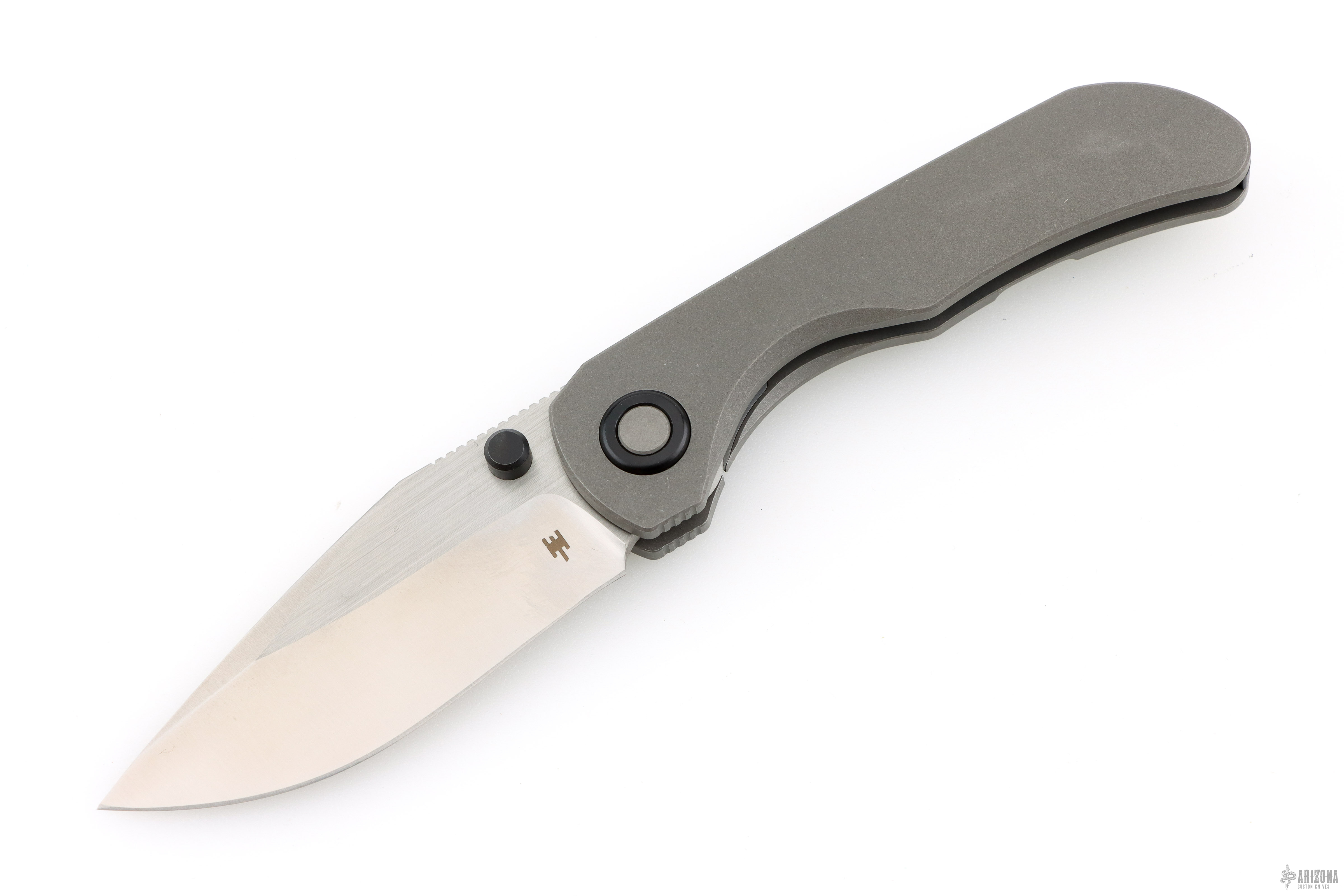 Wehr Knives Wolf-P - Black Hardware - Bead Blast/Stonewash