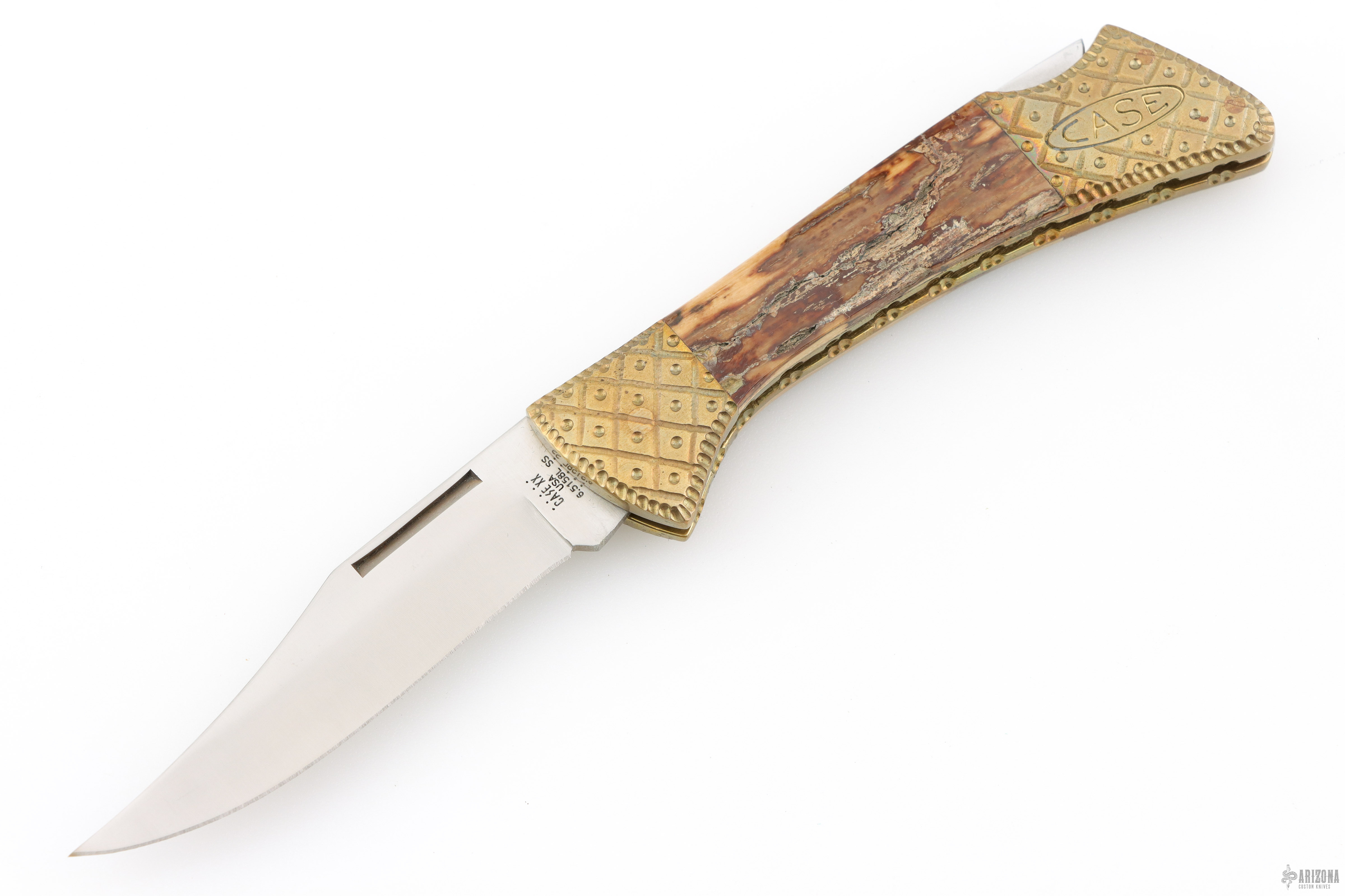 65158 SS Mako Lockback - Wild Horse Custom - Arizona Custom Knives