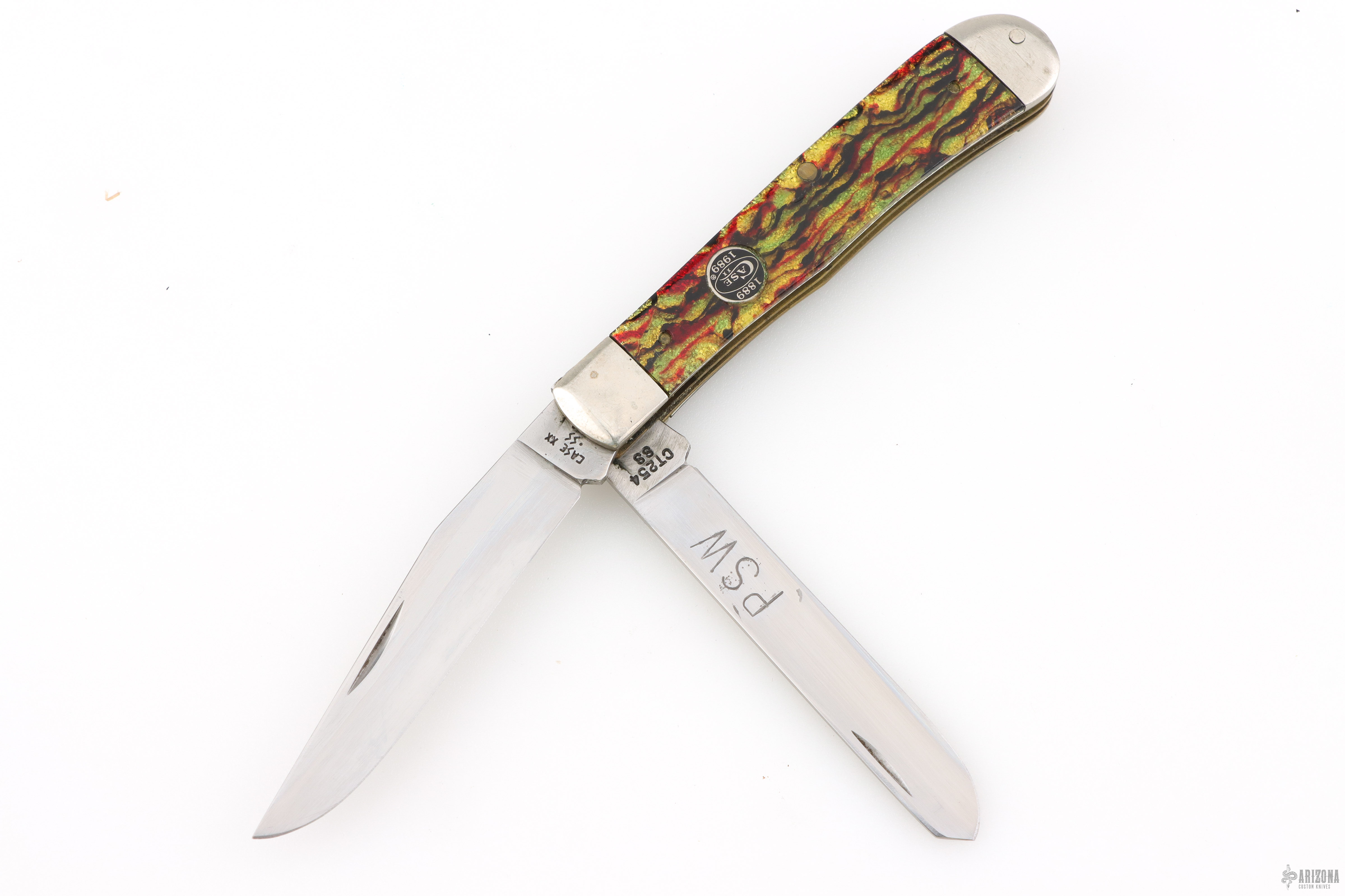 CT254 SS 2-Blade Trapper - 1989 Centennial Christmas Tree